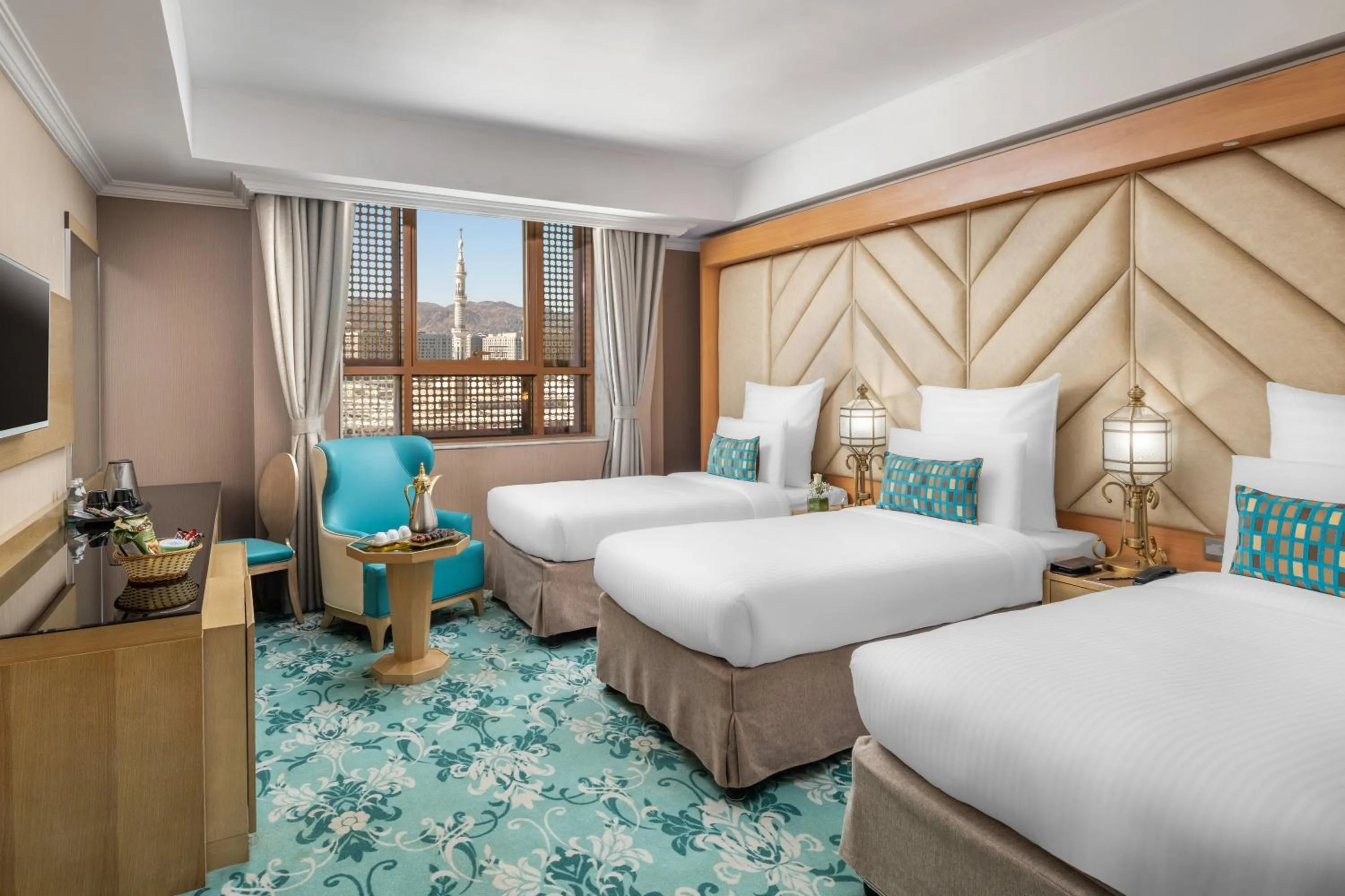 Photo of the whole room, Bed in Elaf Al Taqwa Hotel