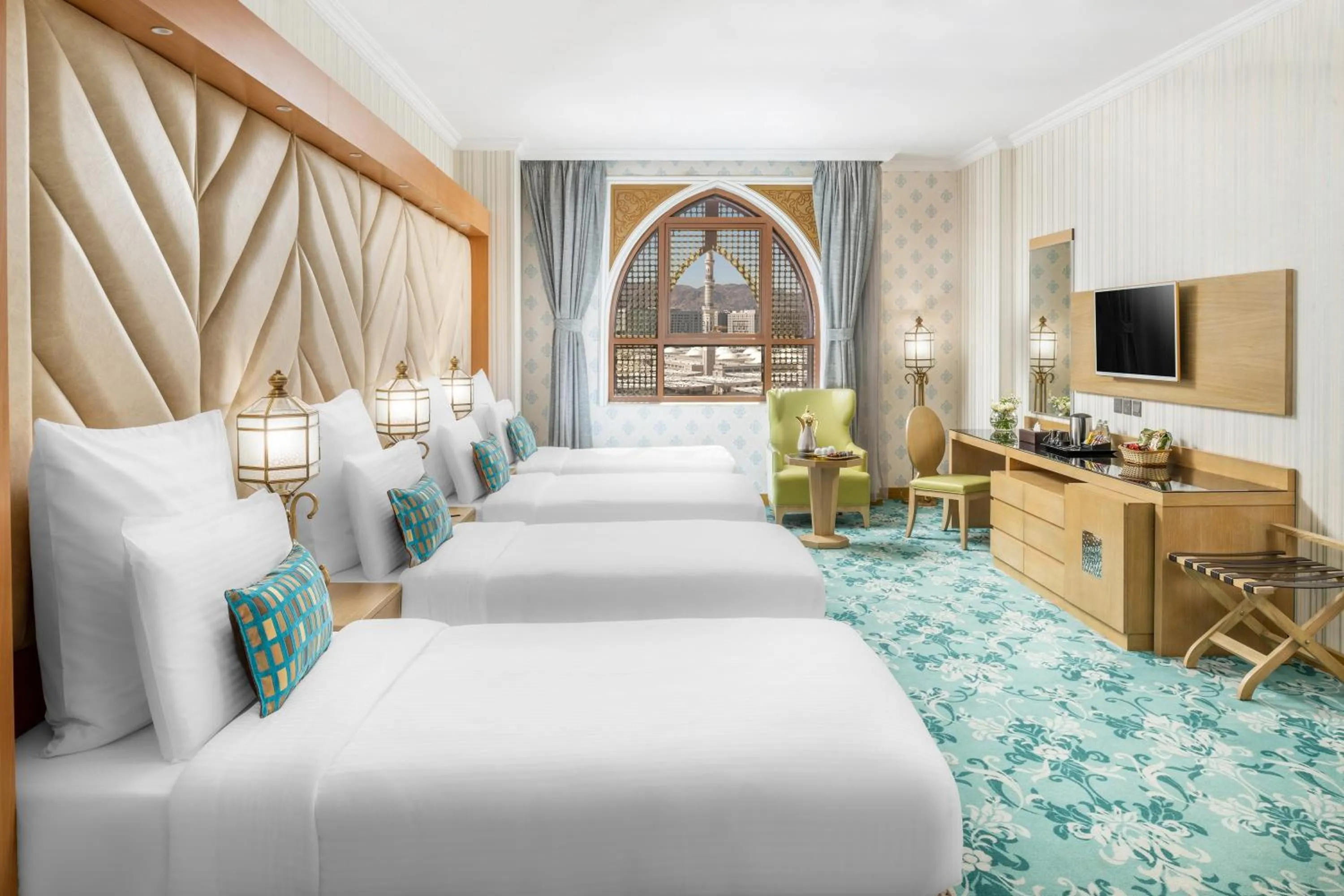 Photo of the whole room, Bed in Elaf Al Taqwa Hotel