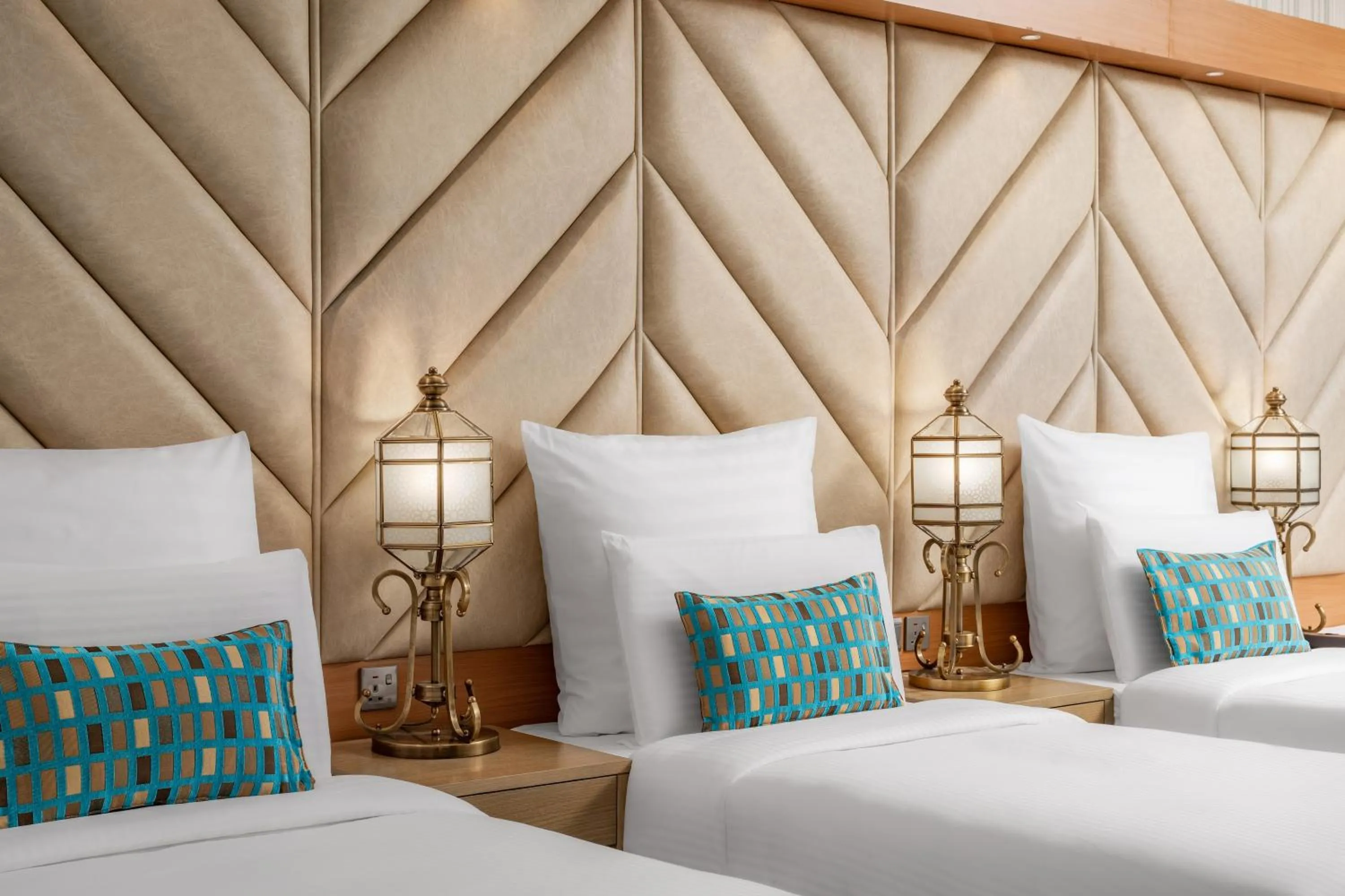 Bed in Elaf Al Taqwa Hotel