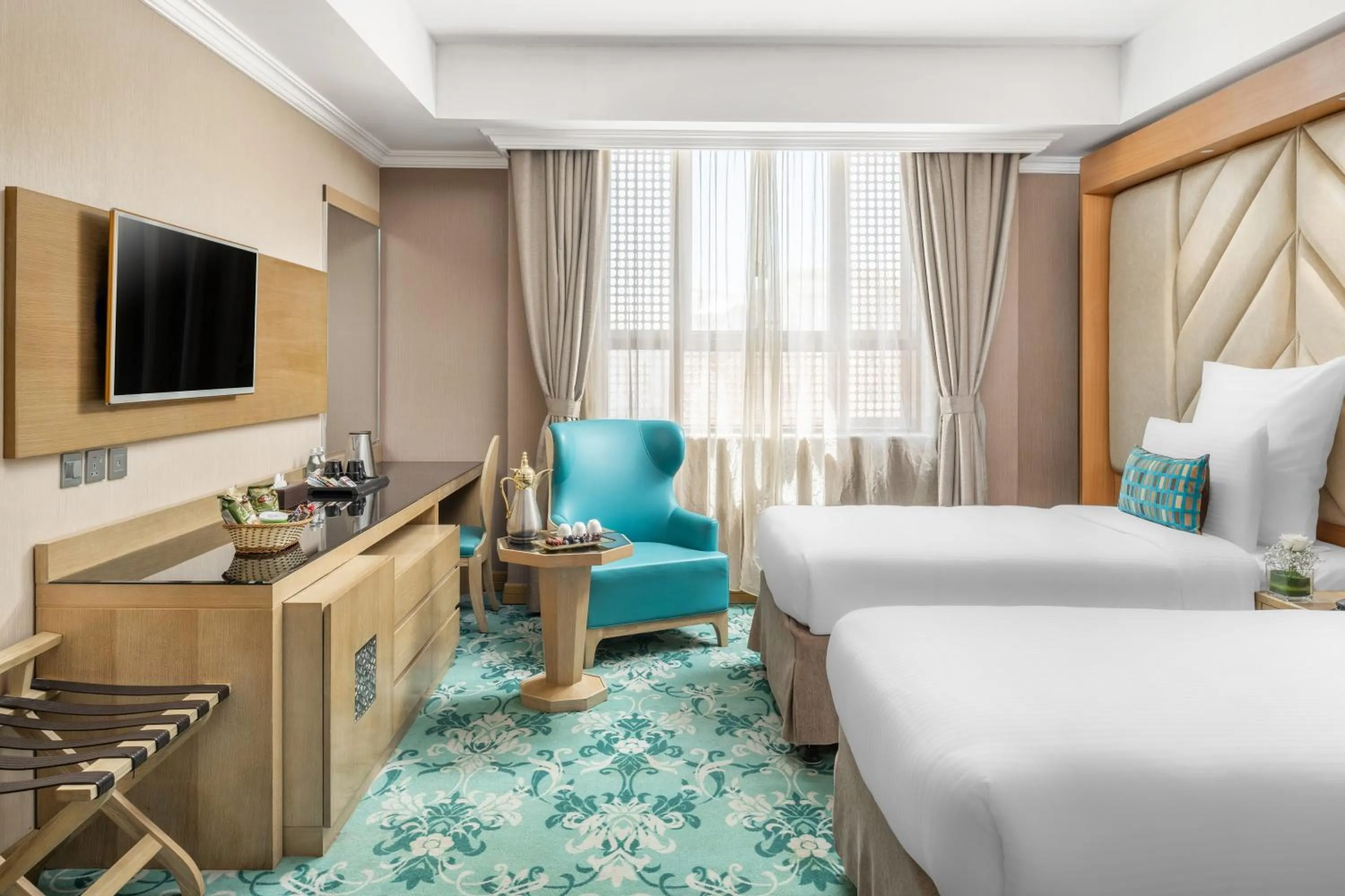 Photo of the whole room, Bed in Elaf Al Taqwa Hotel