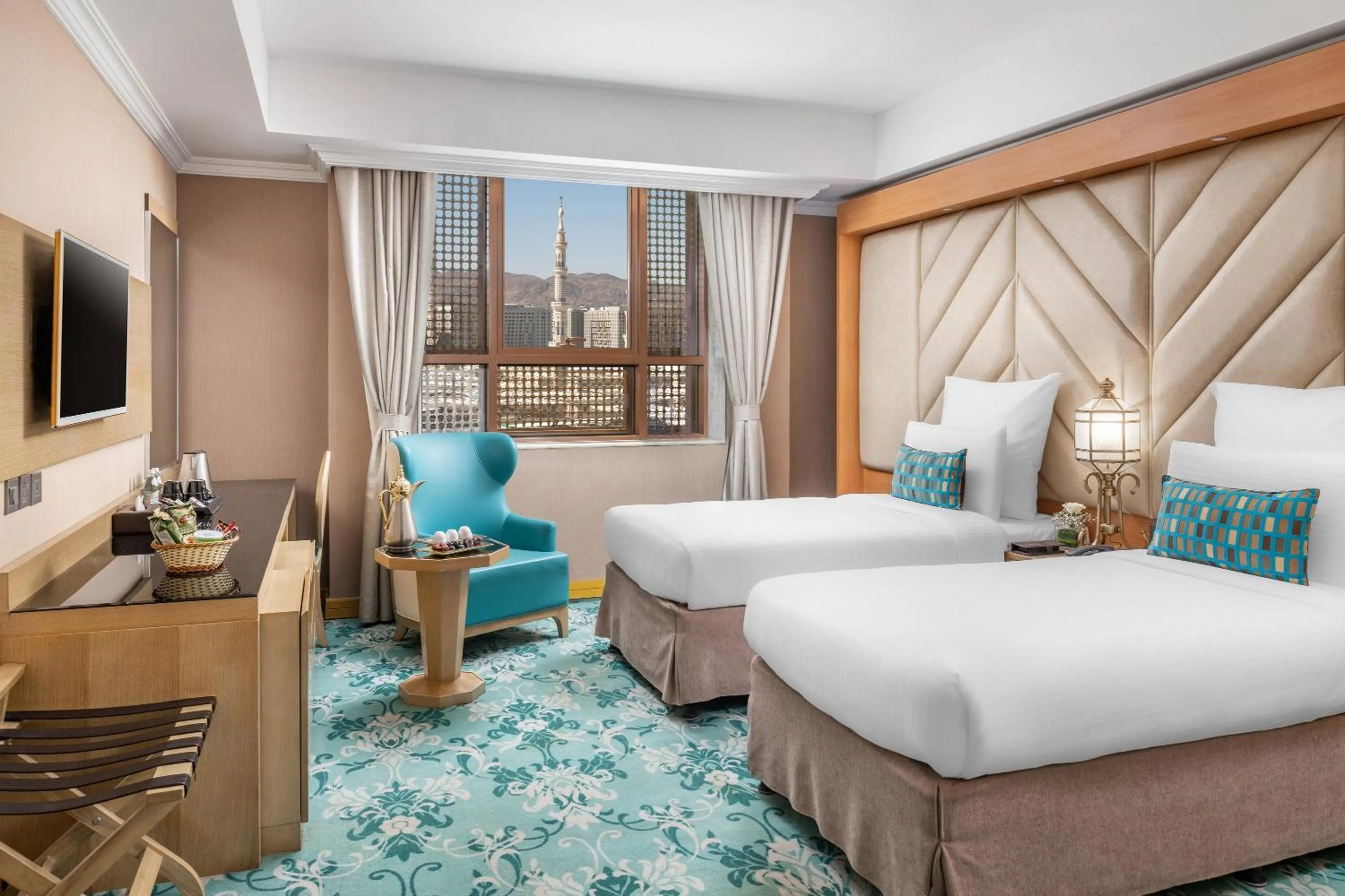 Photo of the whole room, Bed in Elaf Al Taqwa Hotel