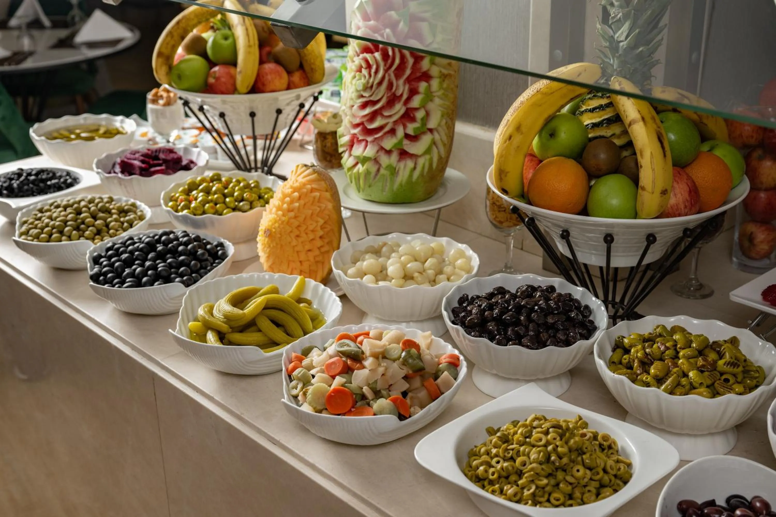 Food and drinks in Elaf Al Taqwa Hotel