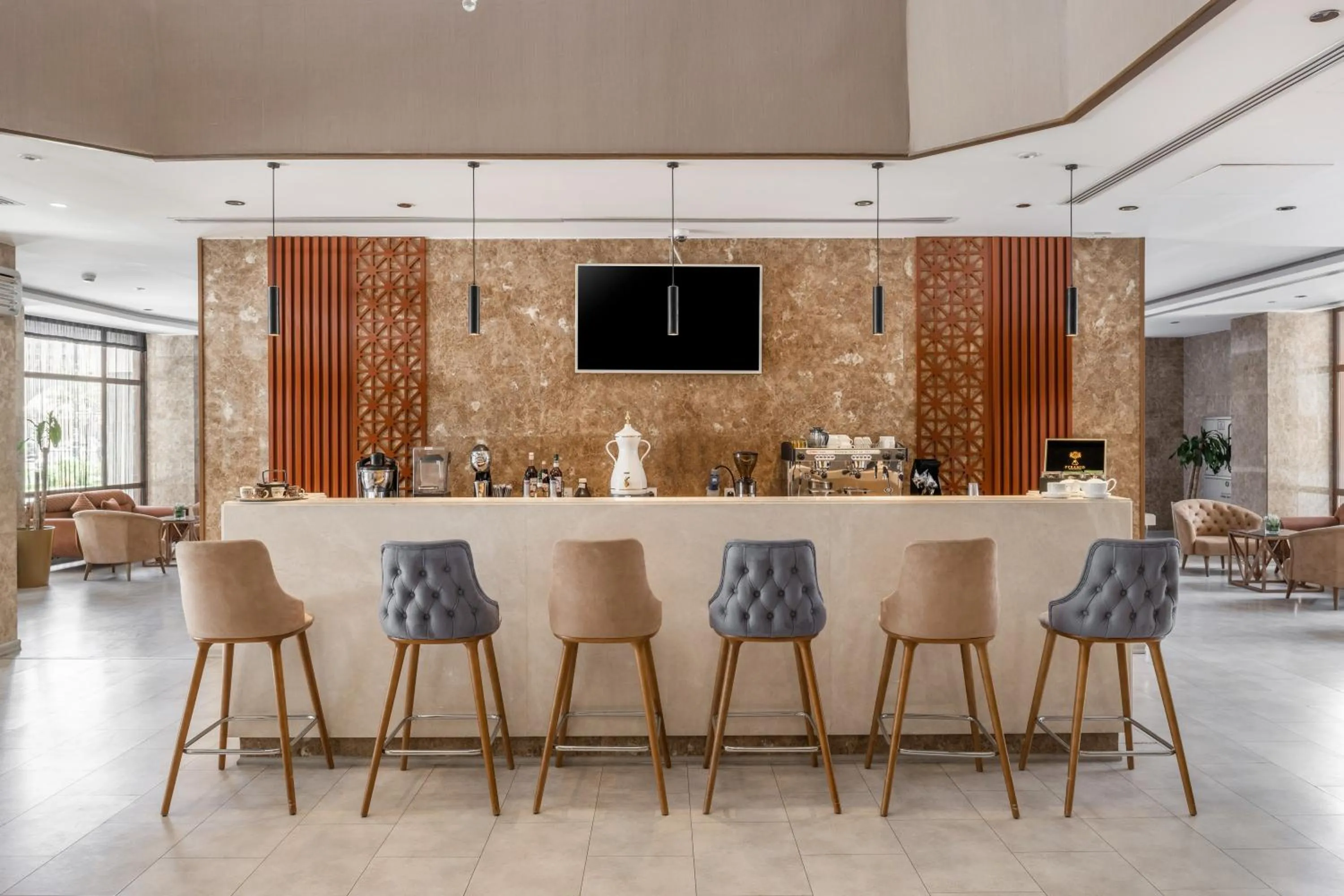 Lobby or reception in Elaf Al Taqwa Hotel