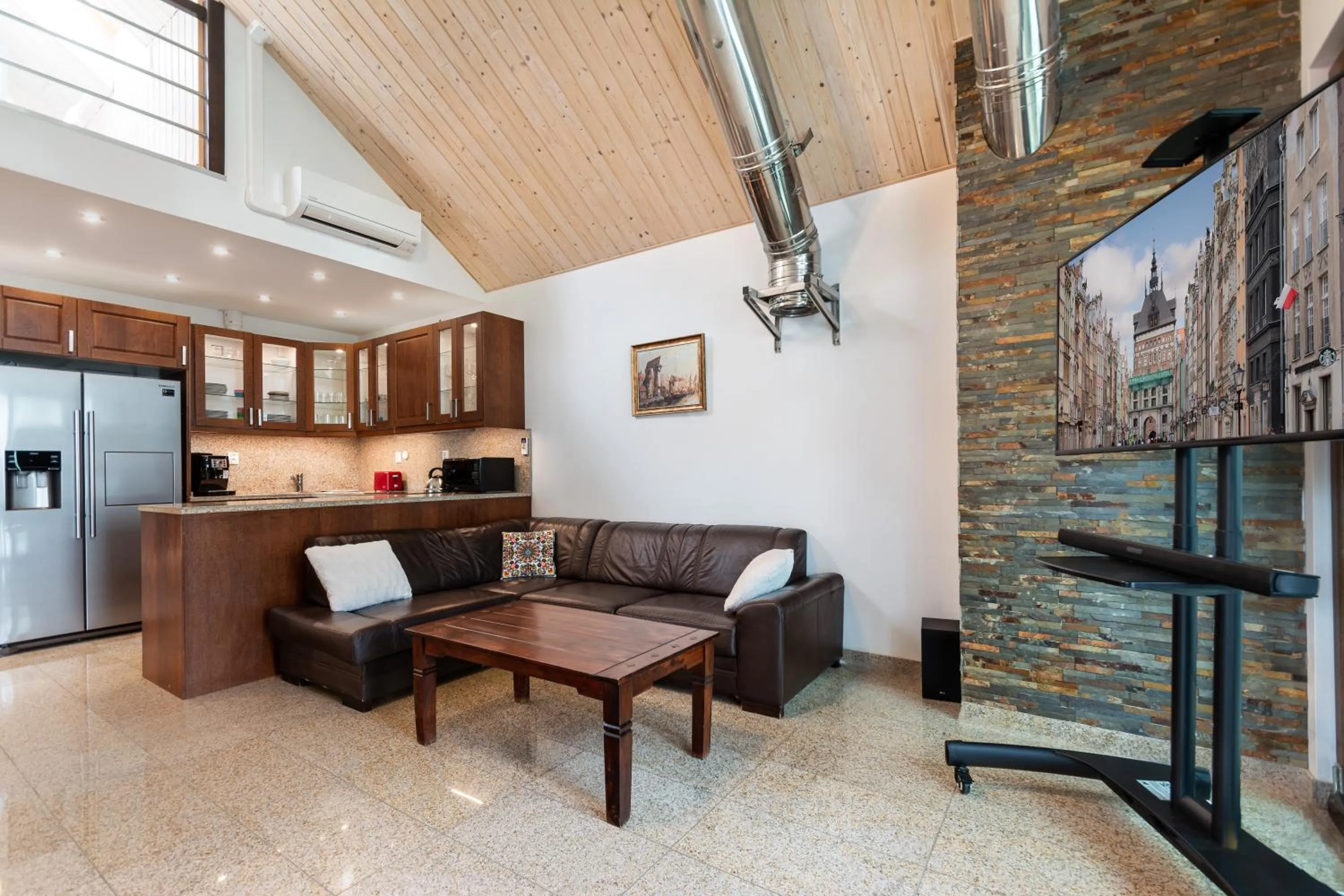 Living room in Rezydencja Wind Rose - luxury ApartHotel Gdansk