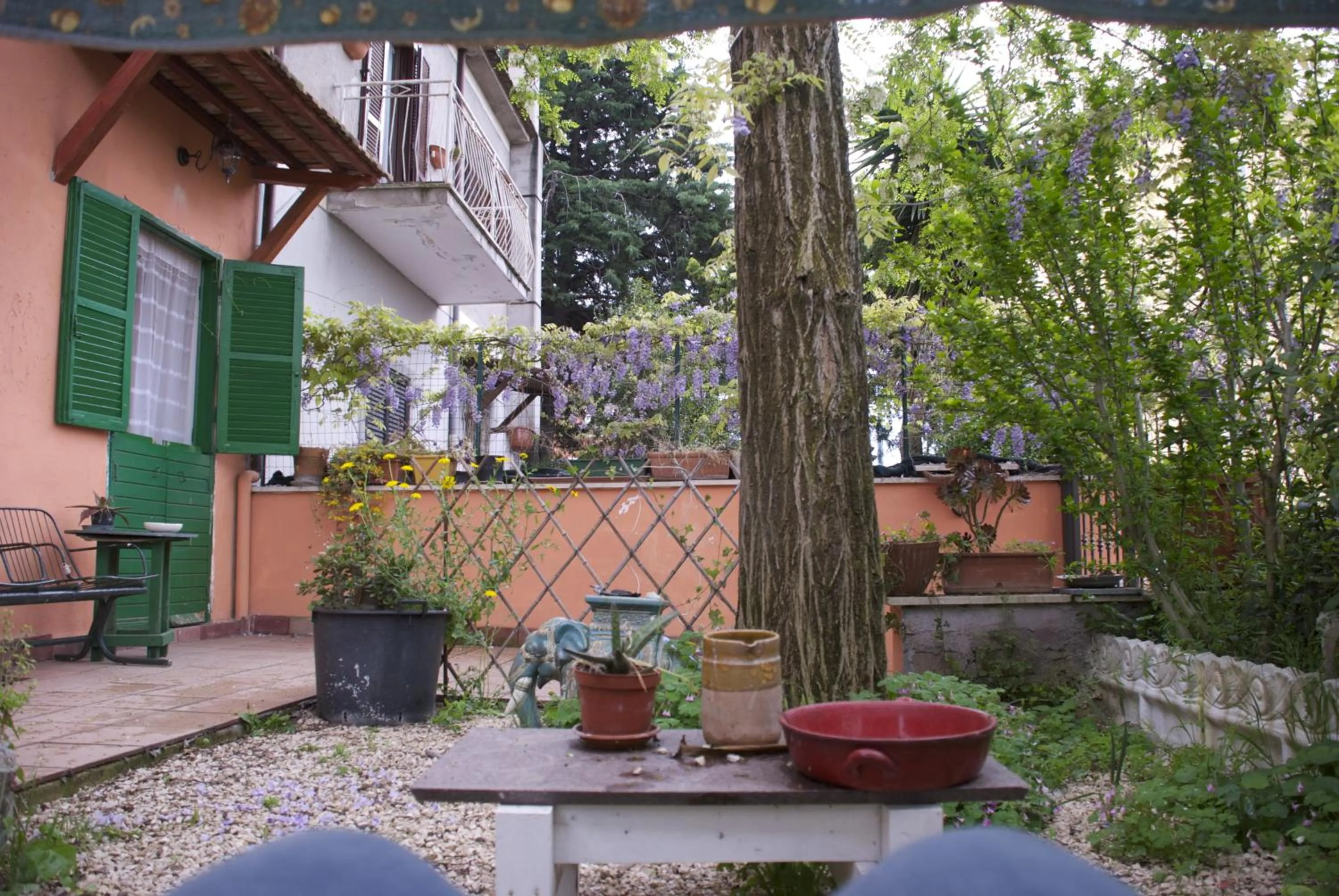 Garden in B&B Mery Lho