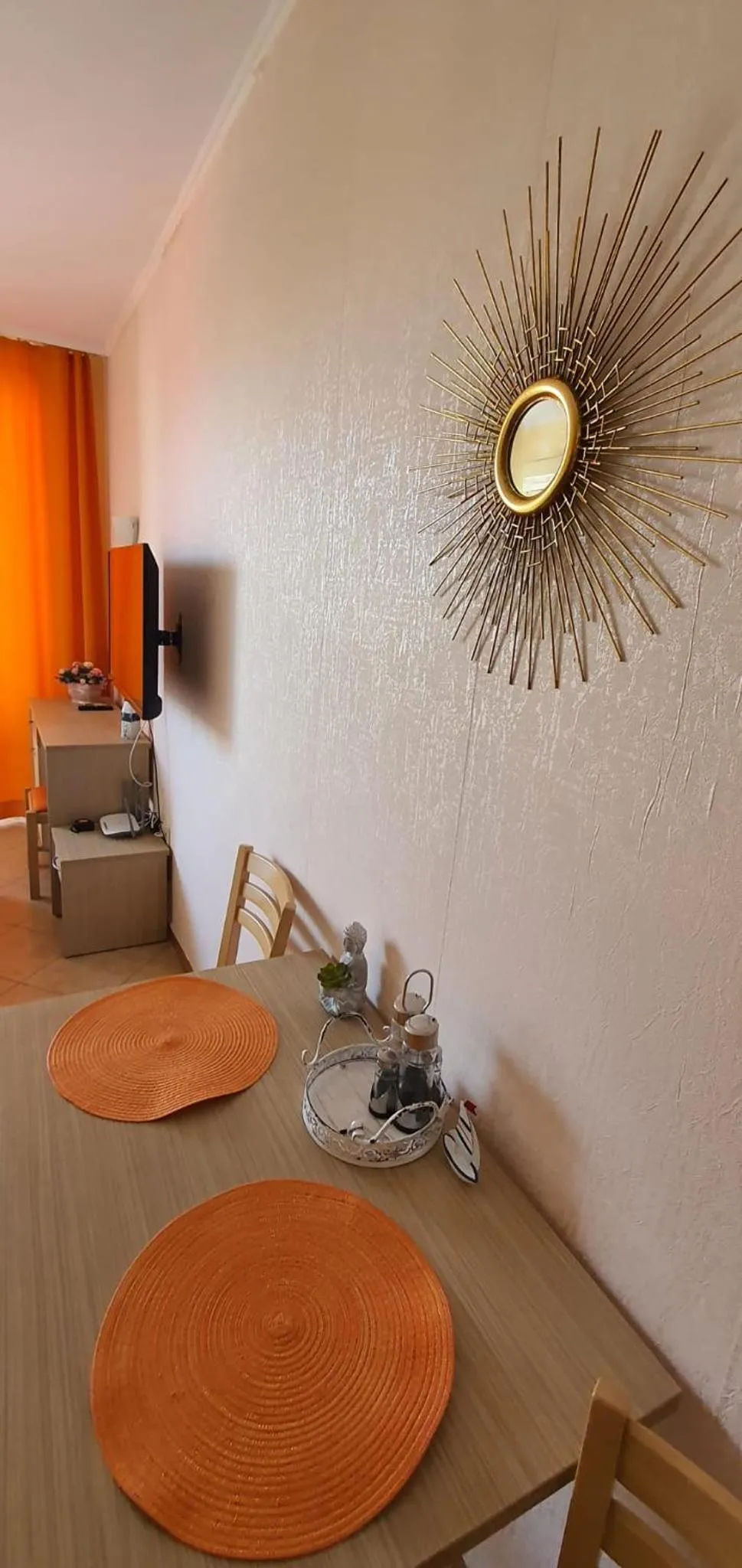 Dining area in Royal Sun premium apartment