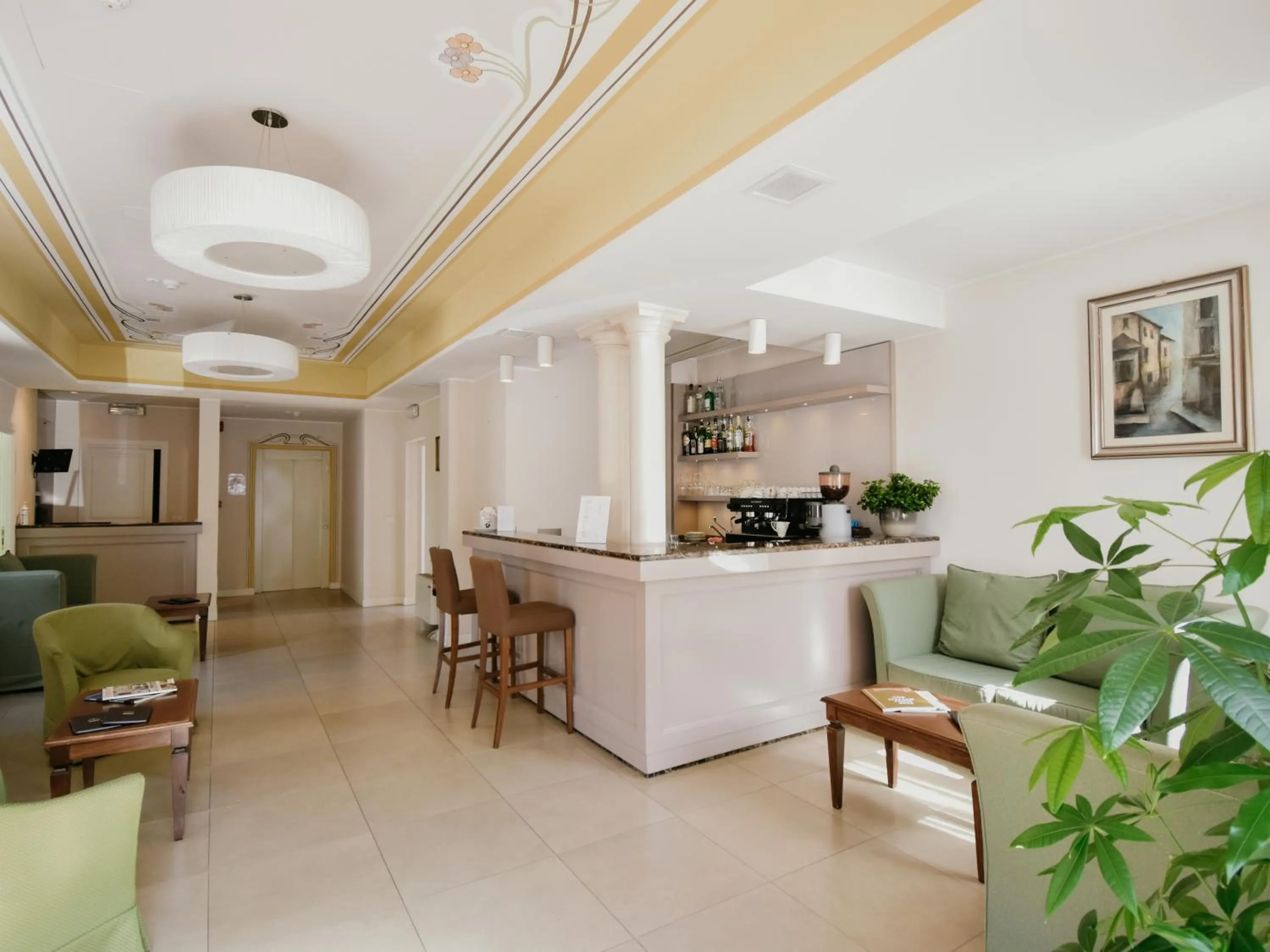 Lobby or reception in Cora Hotels Leon d'Oro