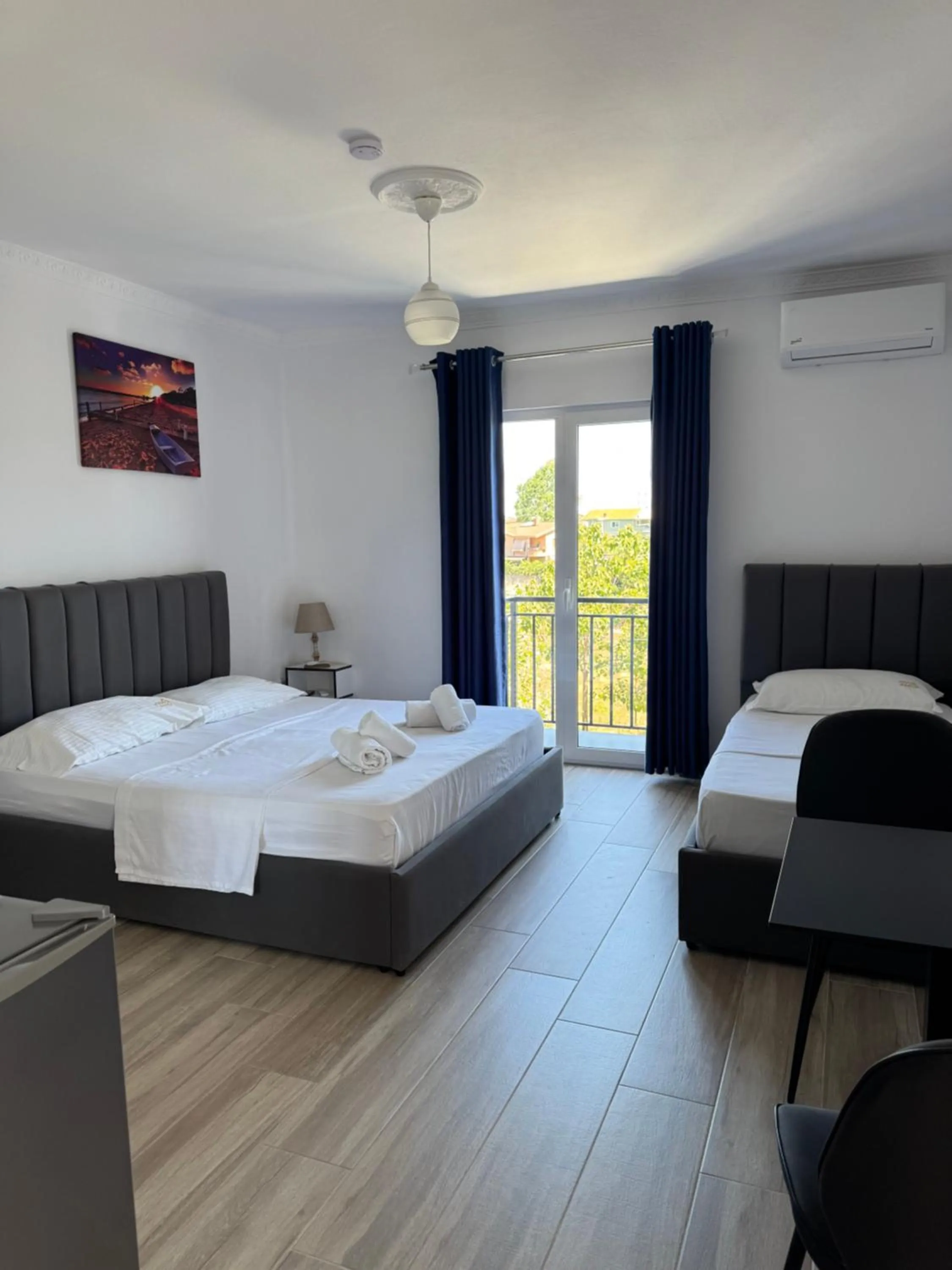 Bed in Hotel Vila AARON