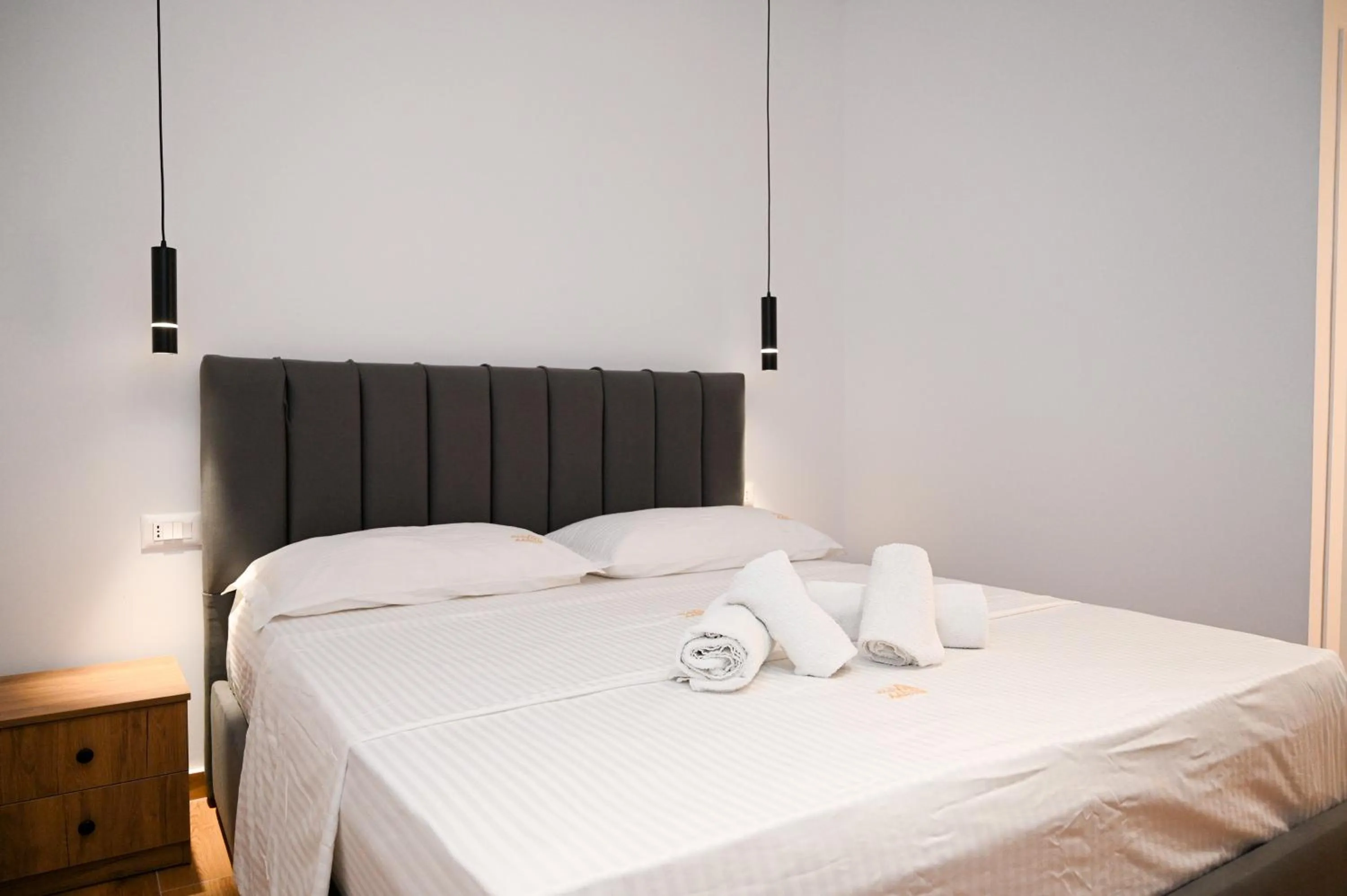 Bed in Hotel Vila AARON