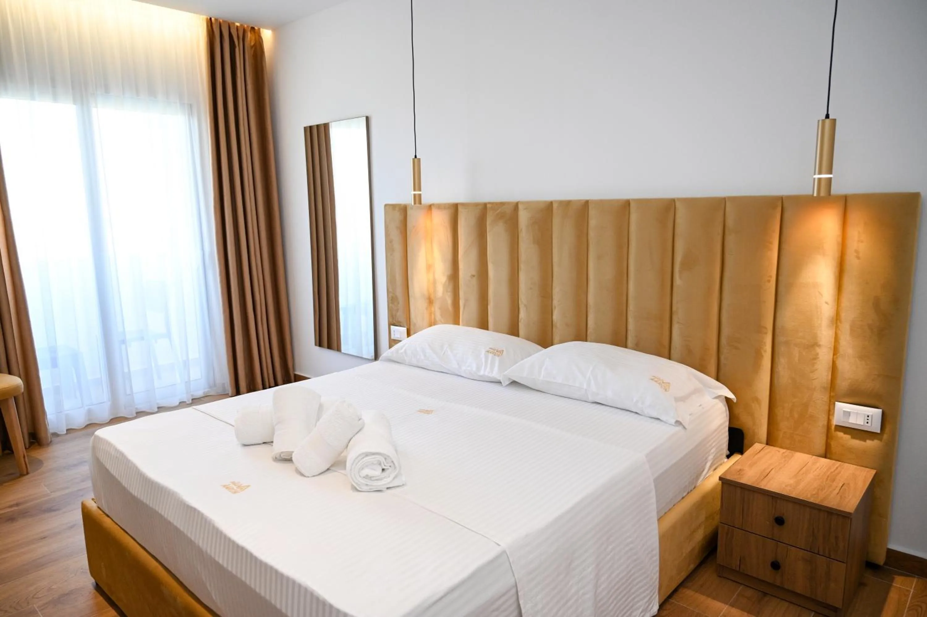 Bed in Hotel Vila AARON