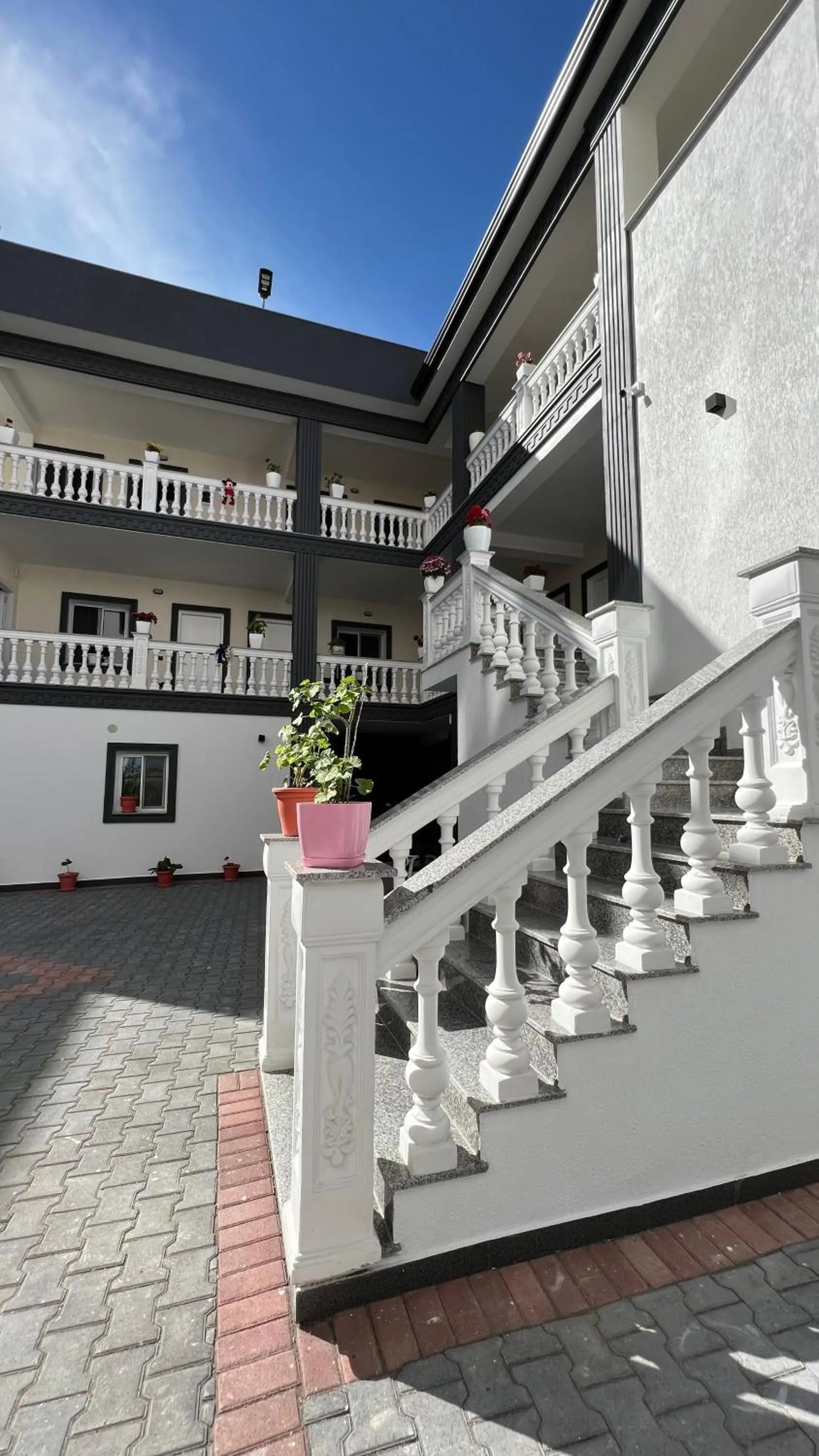 Property building in Hotel Vila AARON