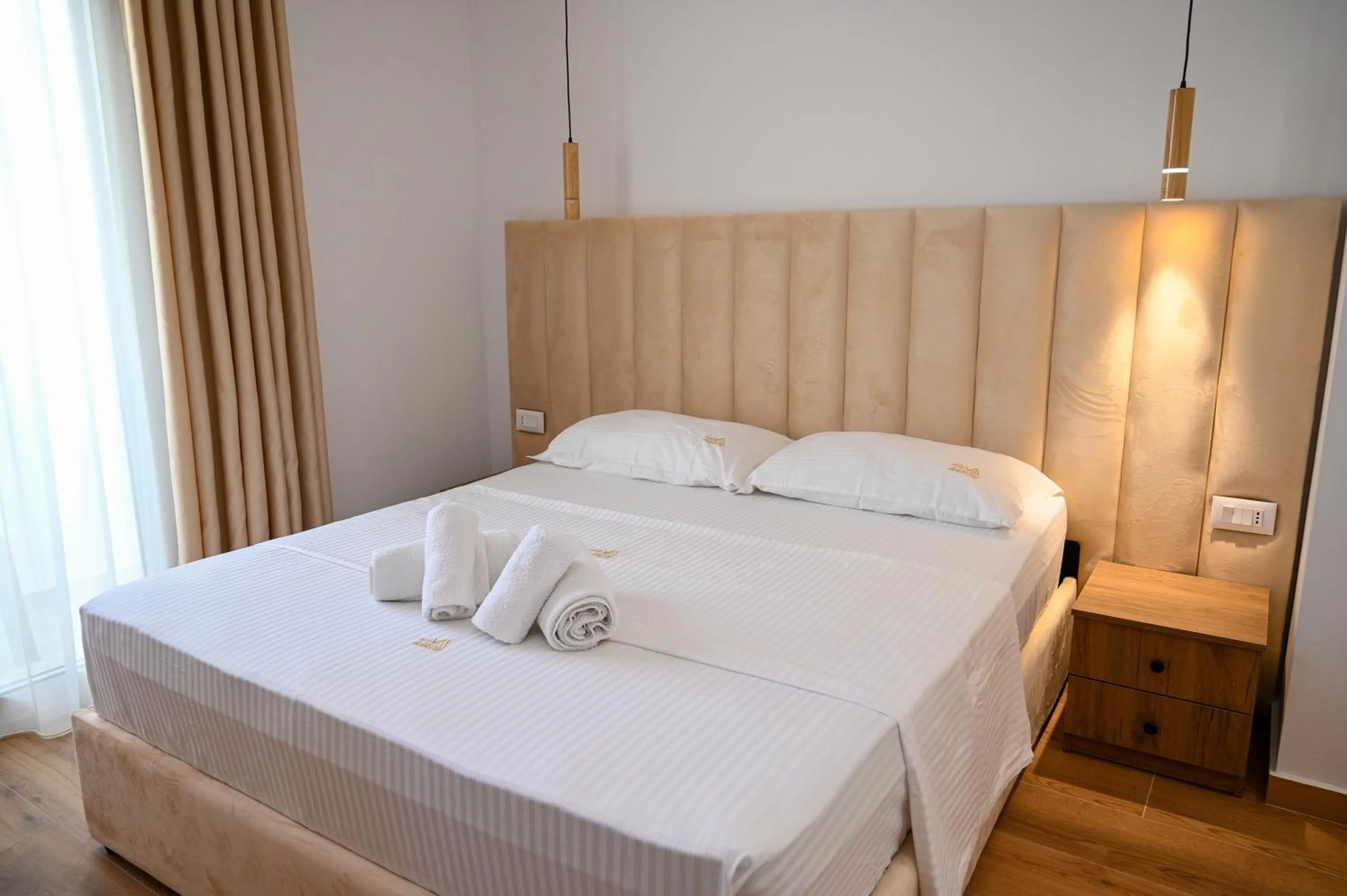 Bed in Hotel Vila AARON