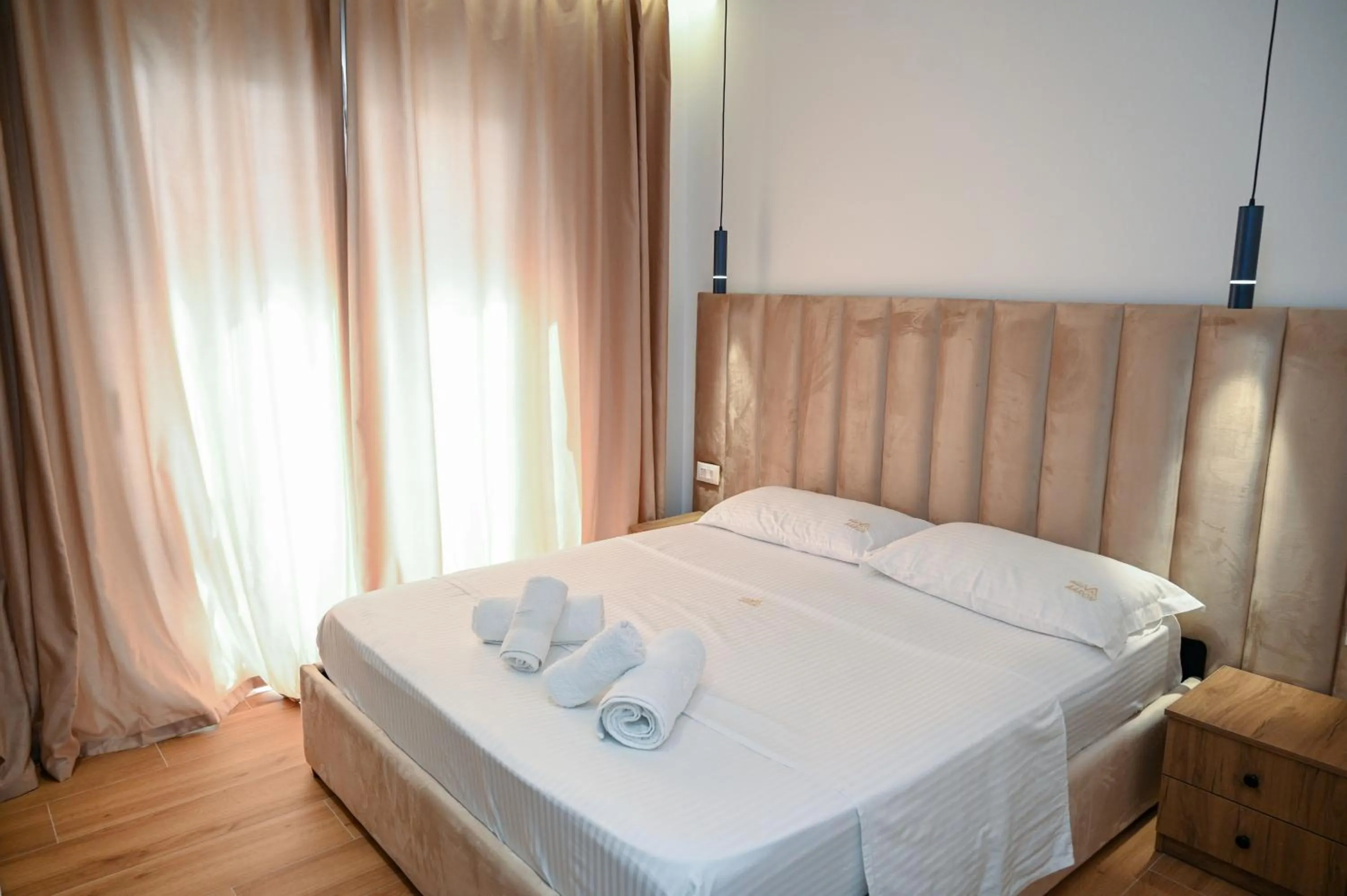 Bed in Hotel Vila AARON
