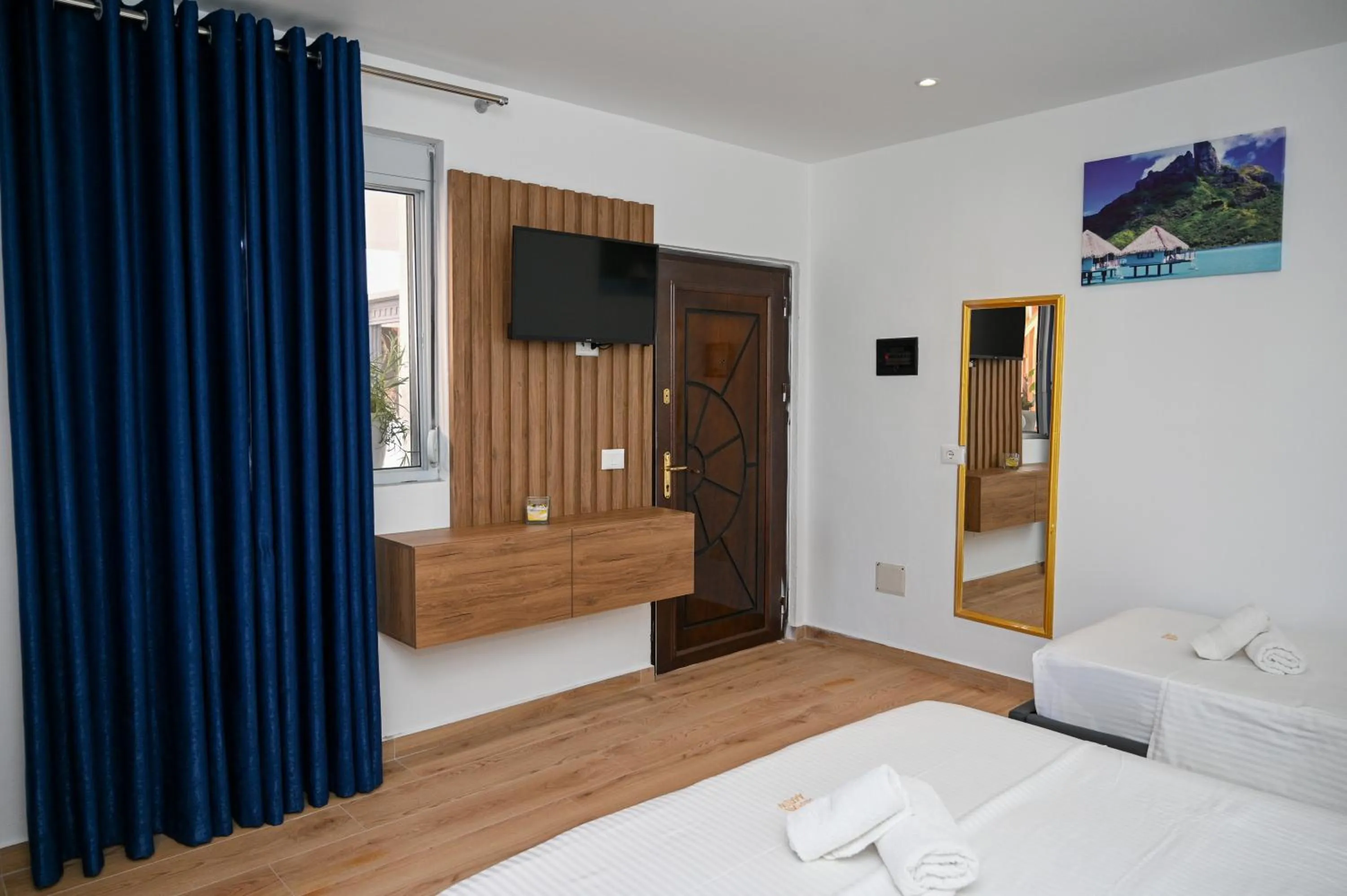 Bed in Hotel Vila AARON