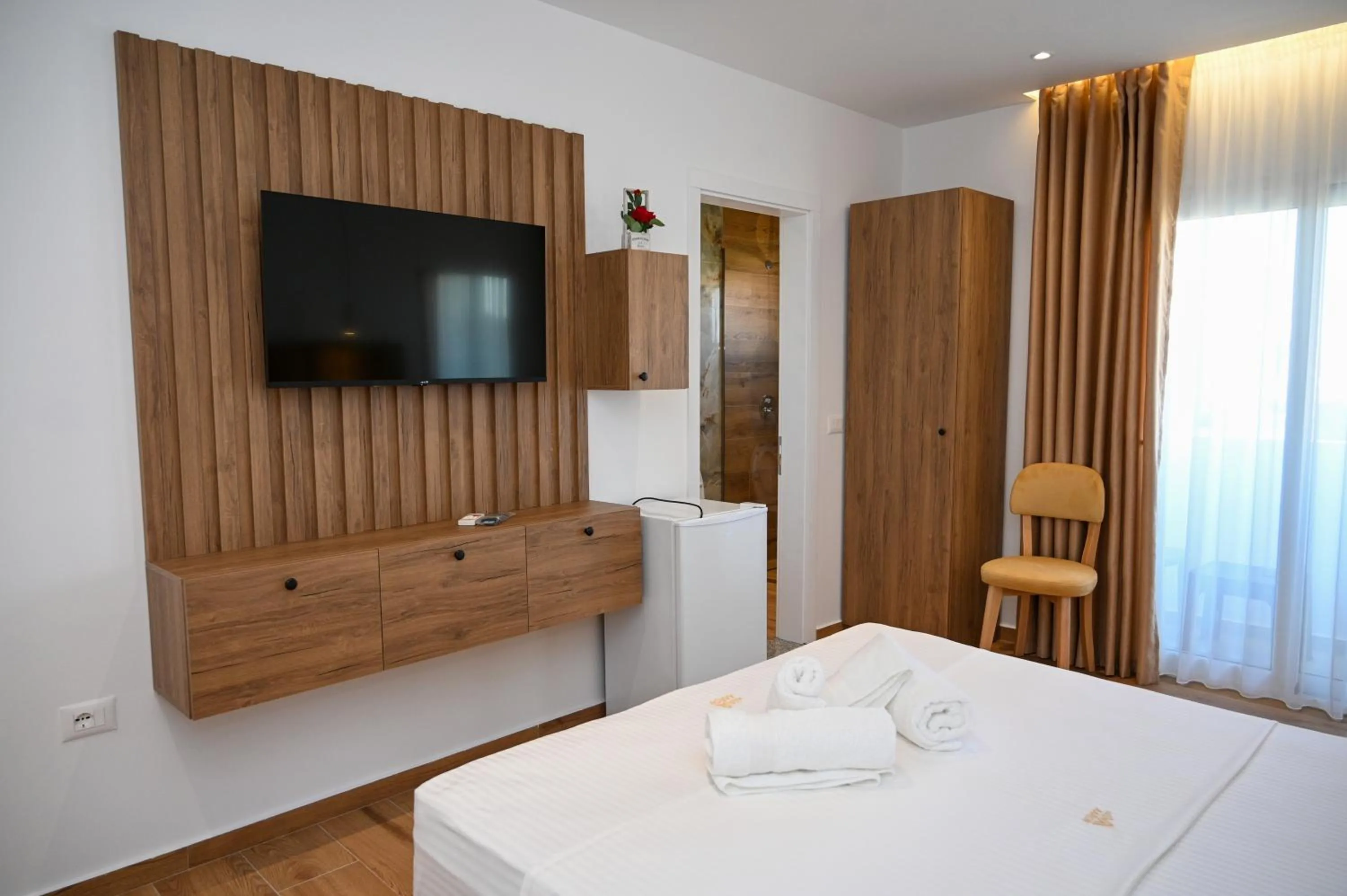 Bed in Hotel Vila AARON