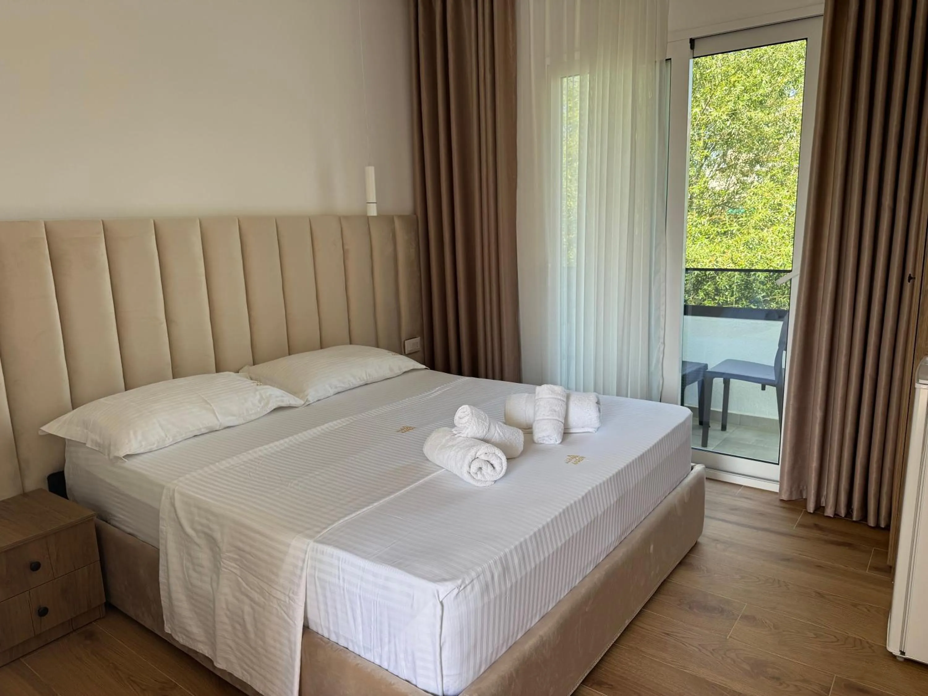 Bed in Hotel Vila AARON