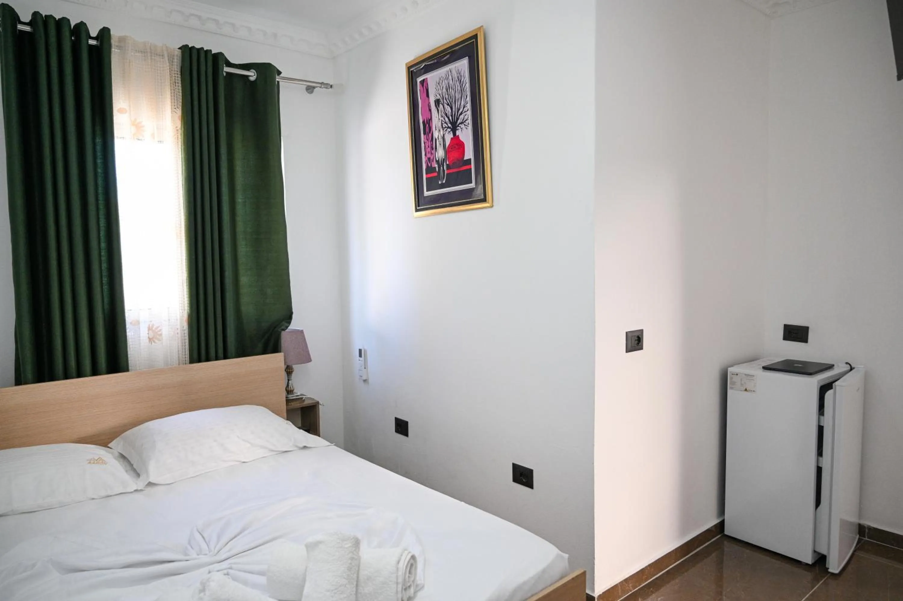 Bed in Hotel Vila AARON
