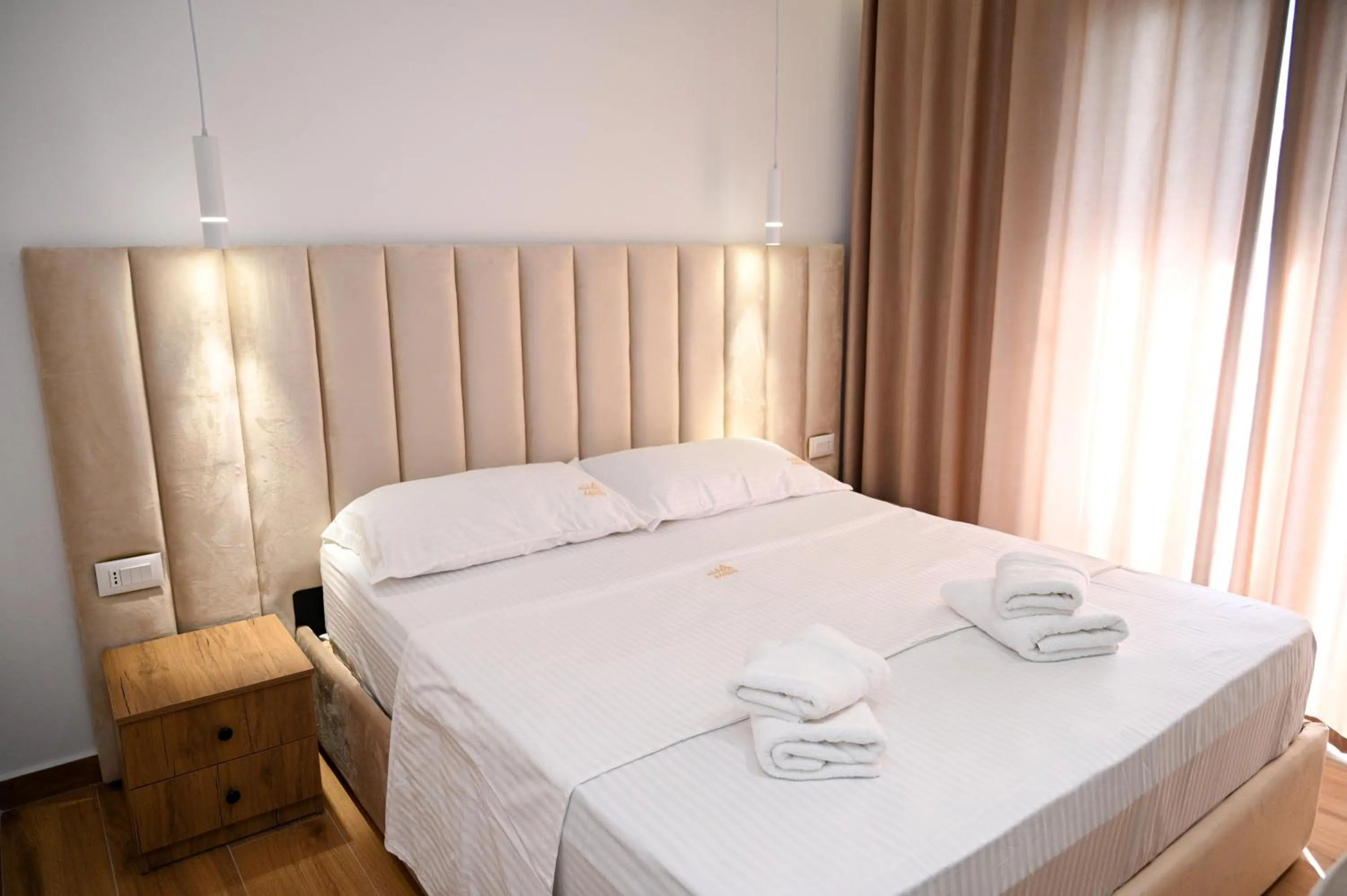 Bed in Hotel Vila AARON