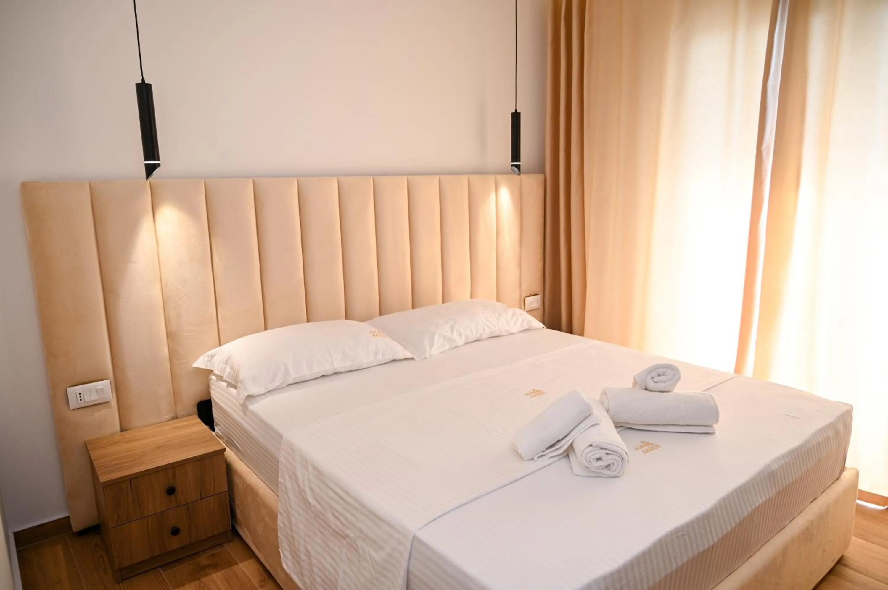 Bed in Hotel Vila AARON