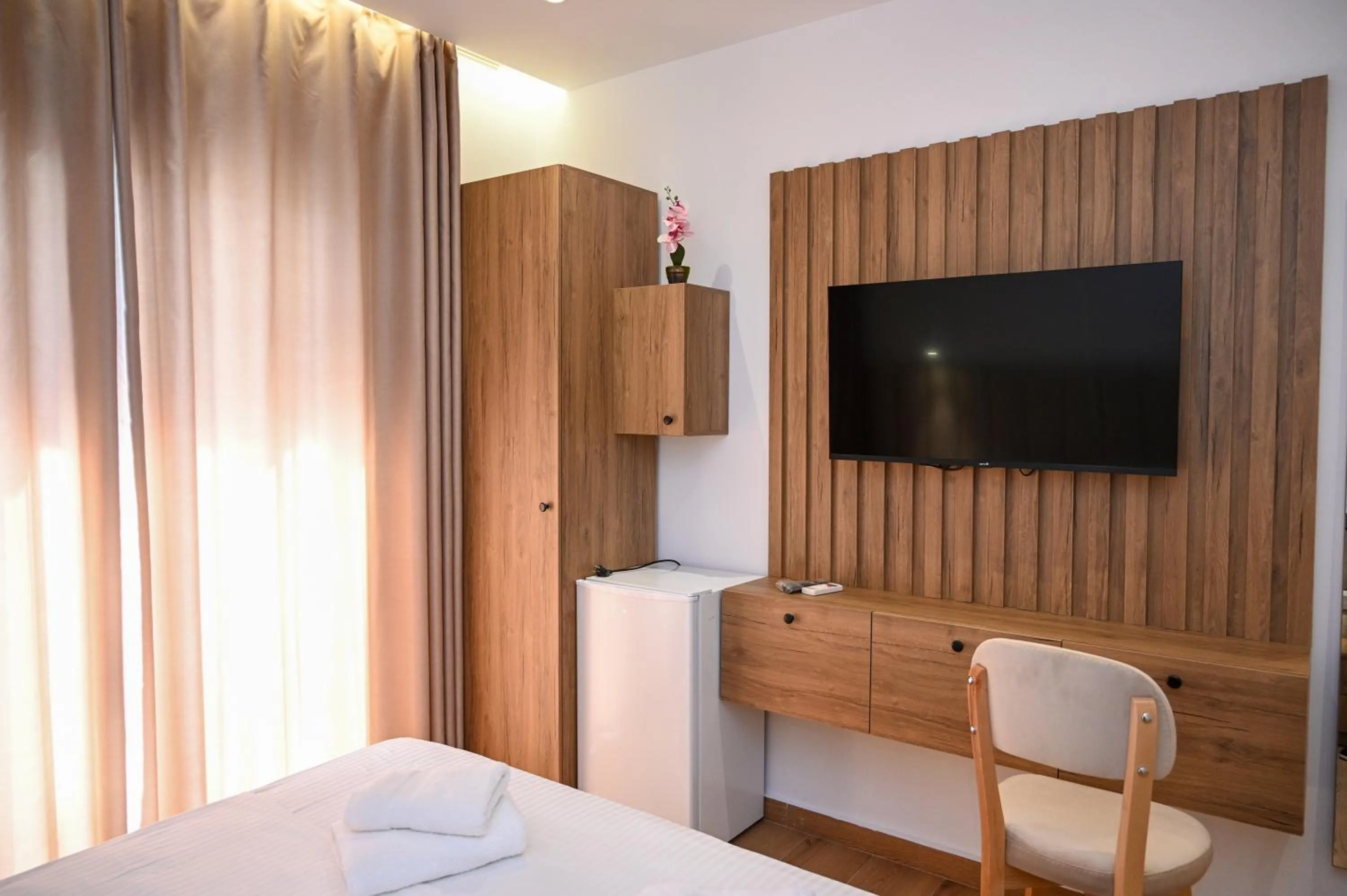 Bed in Hotel Vila AARON