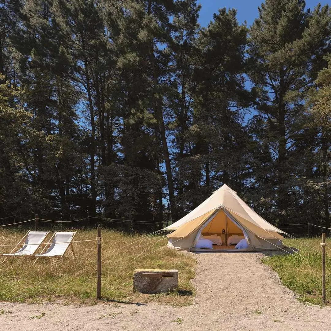 Tent in A Leira 116 Cabañas de diseño