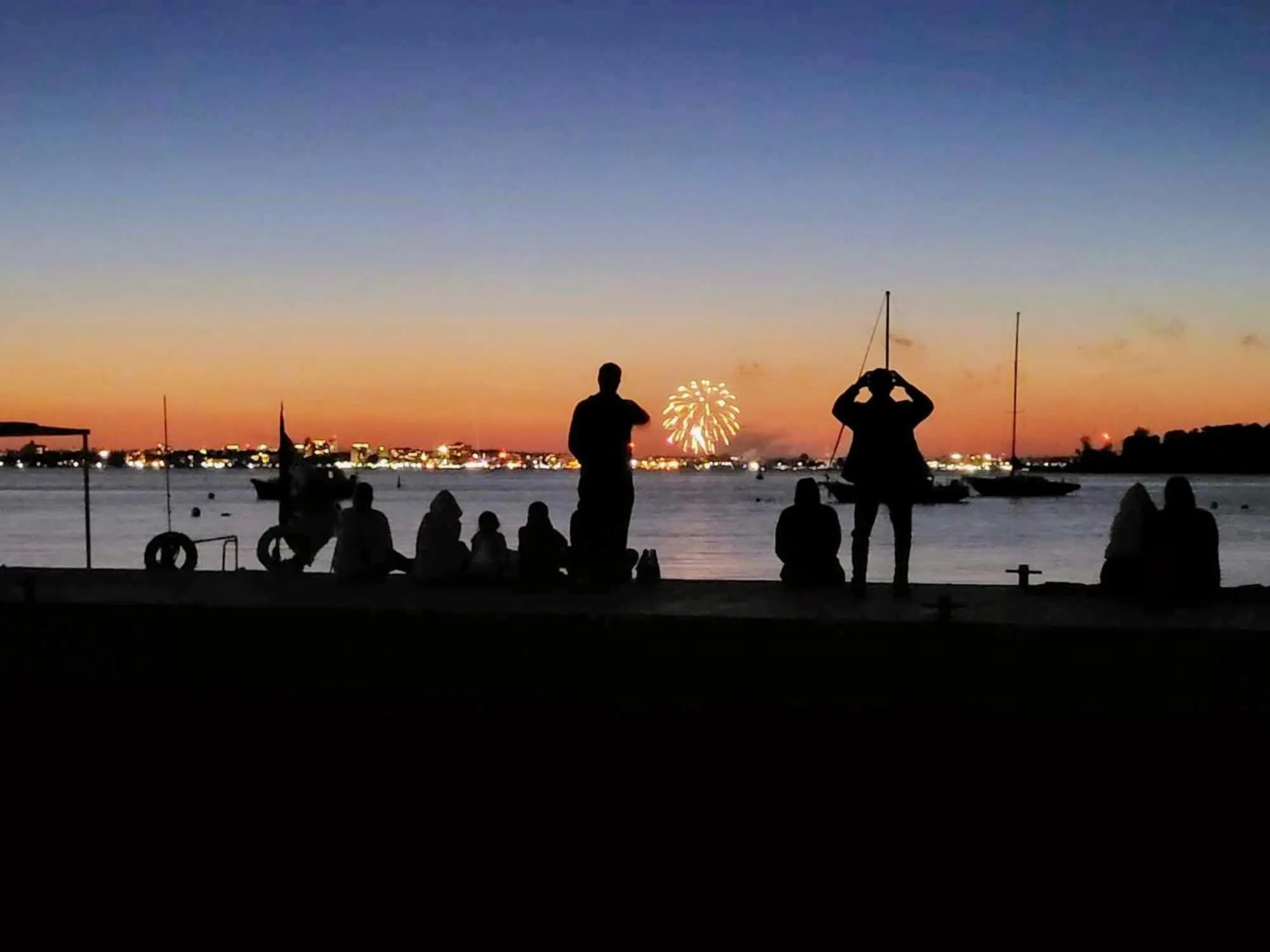 People in Hotel Wolfe Island