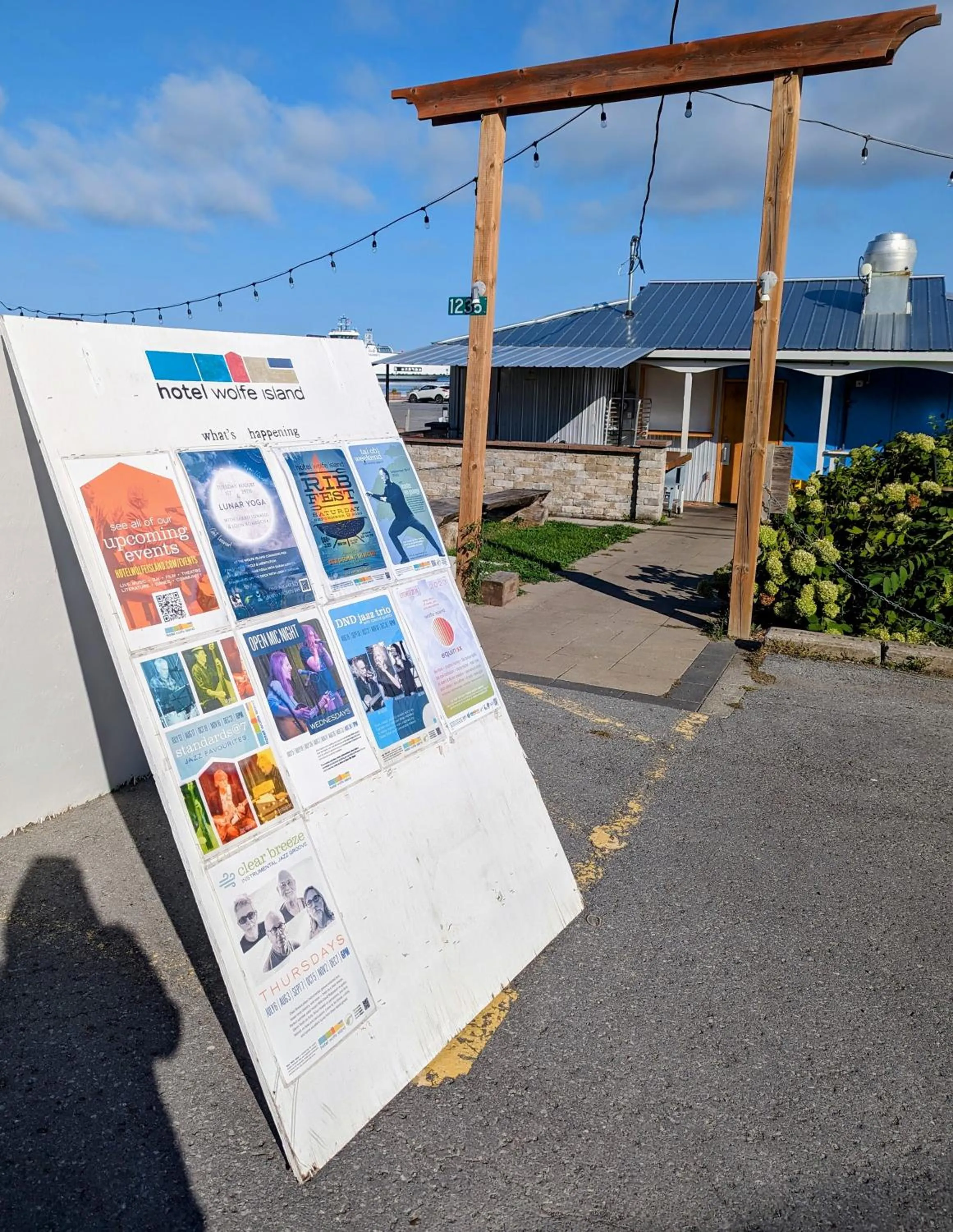 Property building in Hotel Wolfe Island