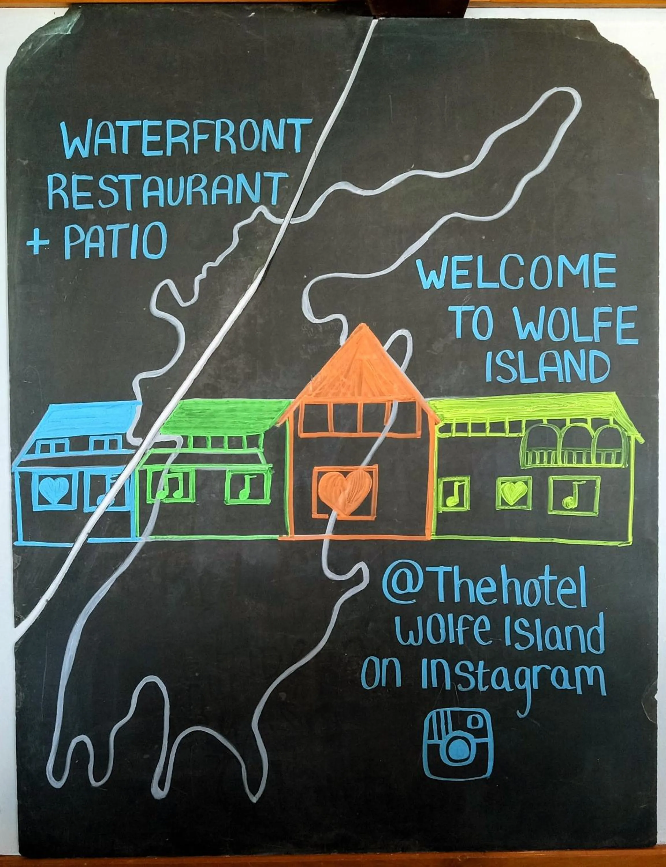 Property building in Hotel Wolfe Island