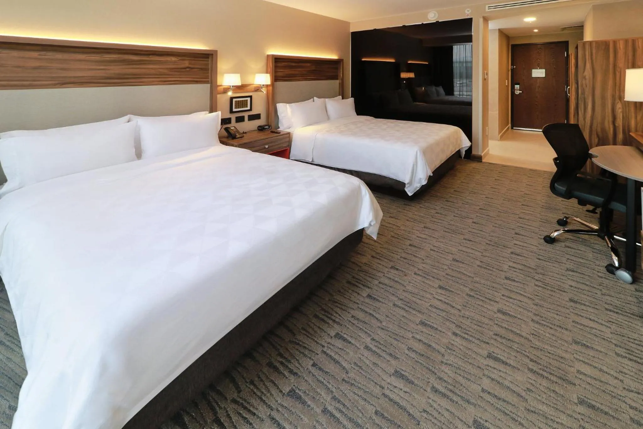 Photo of the whole room, Bed in Holiday Inn & Suites - Mexico Felipe Angeles Airport by IHG