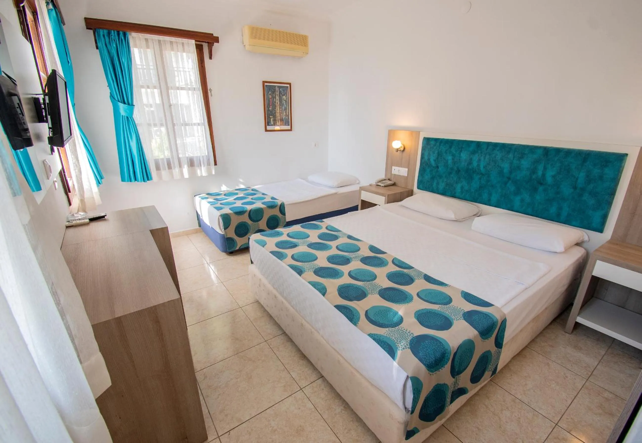 Bed in Sami Beach Hotel- All Inclusive