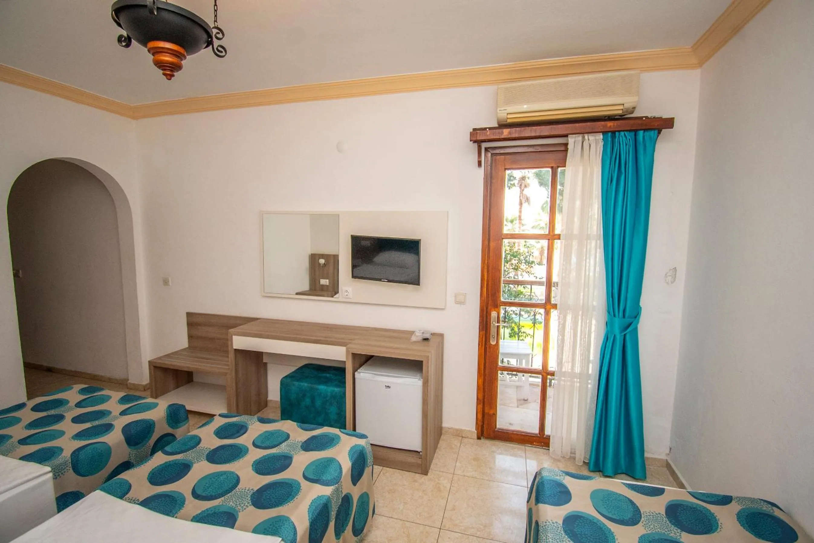 Bed in Sami Beach Hotel- All Inclusive