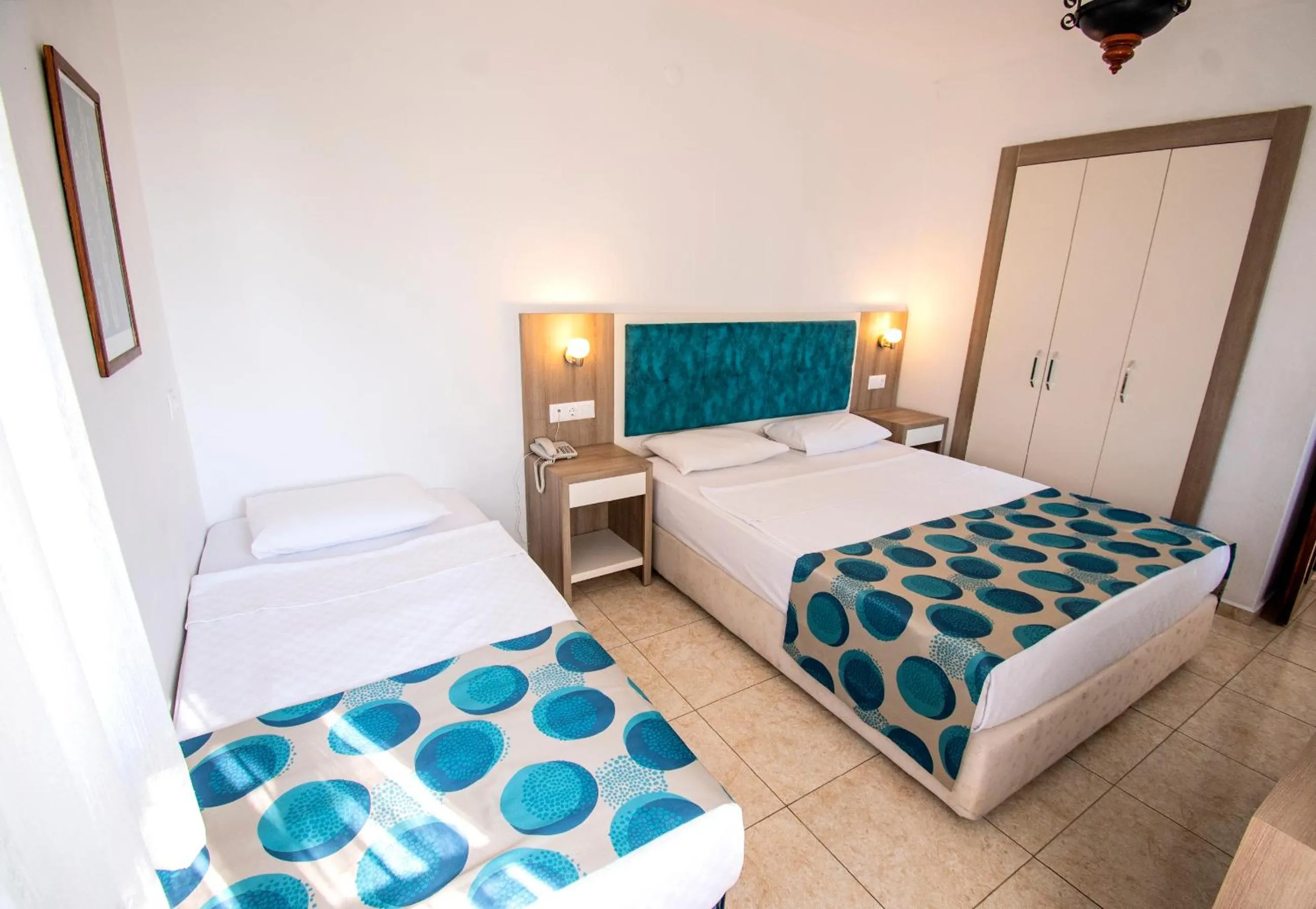 Bed in Sami Beach Hotel- All Inclusive