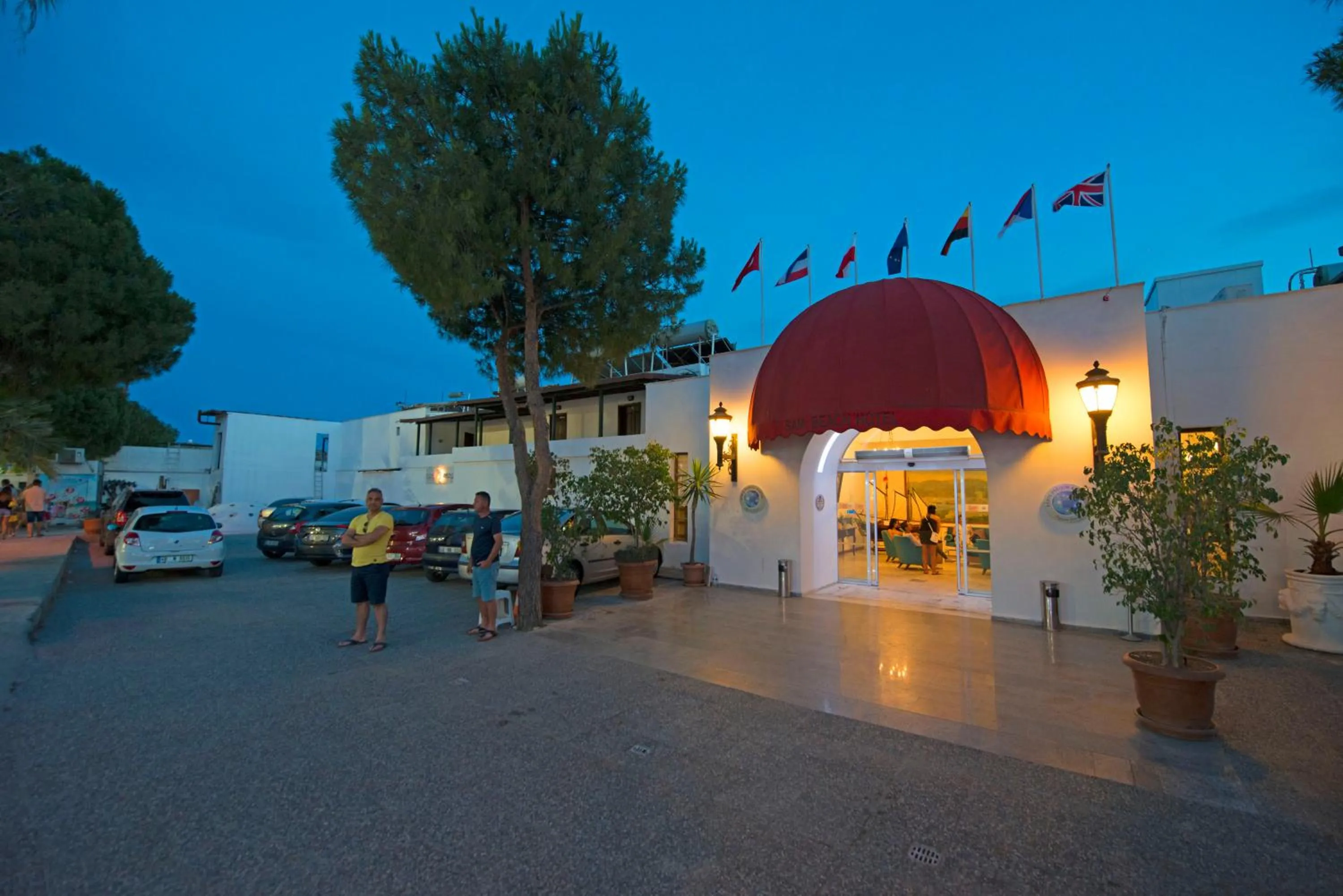 Property building in Sami Beach Hotel- All Inclusive