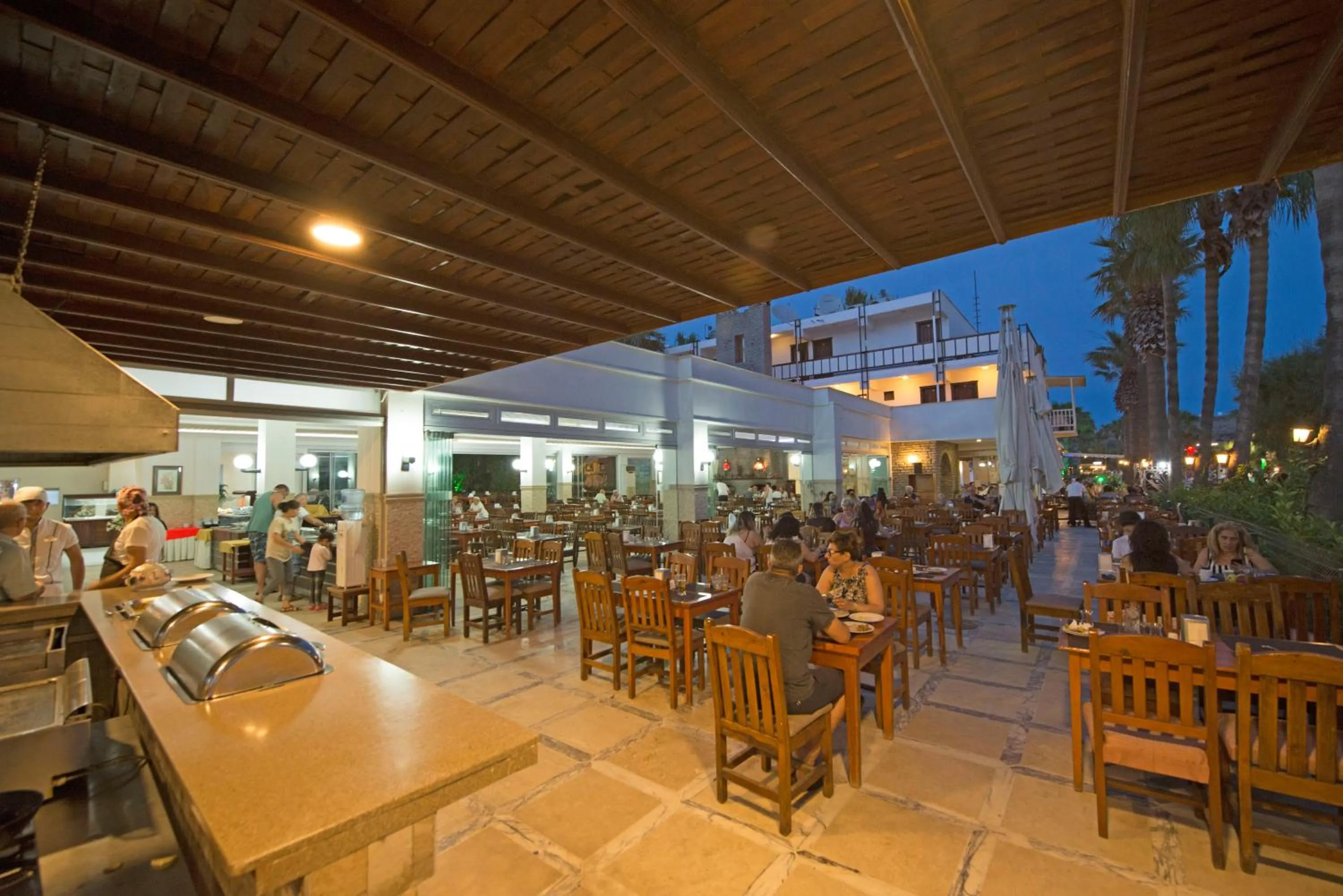 Restaurant/places to eat in Sami Beach Hotel- All Inclusive
