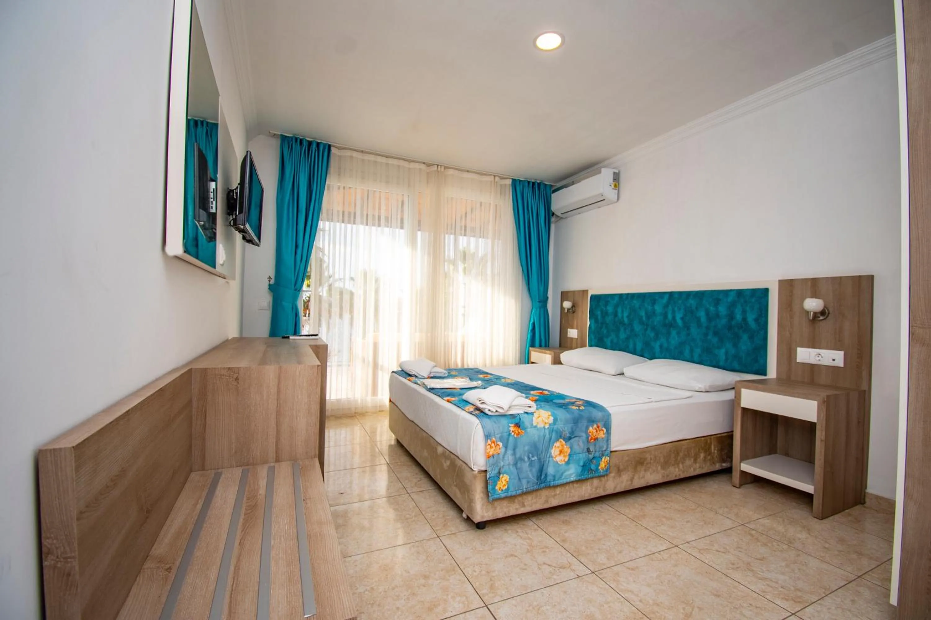 Bed in Sami Beach Hotel- All Inclusive