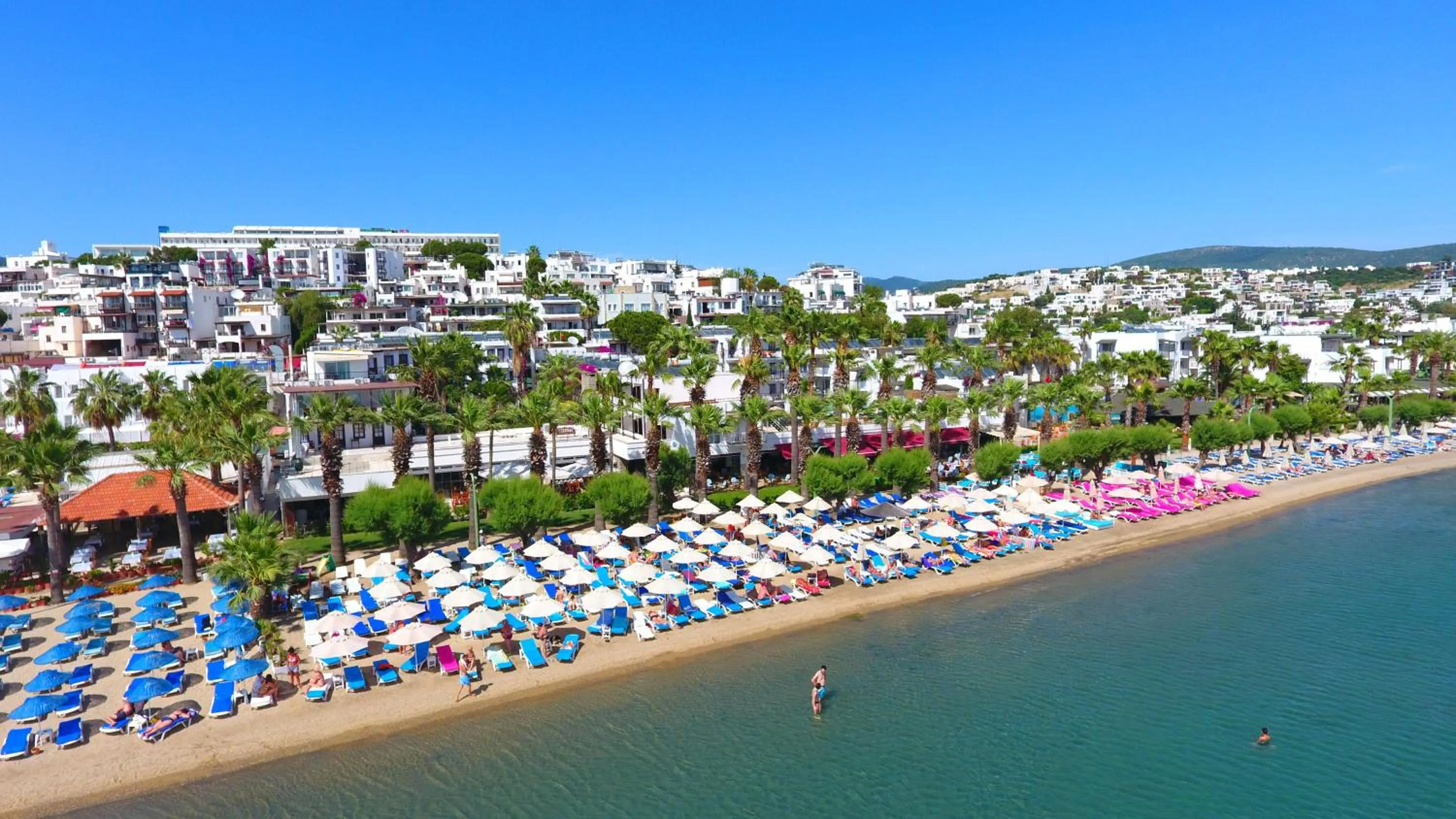 Bird's eye view in Sami Beach Hotel- All Inclusive