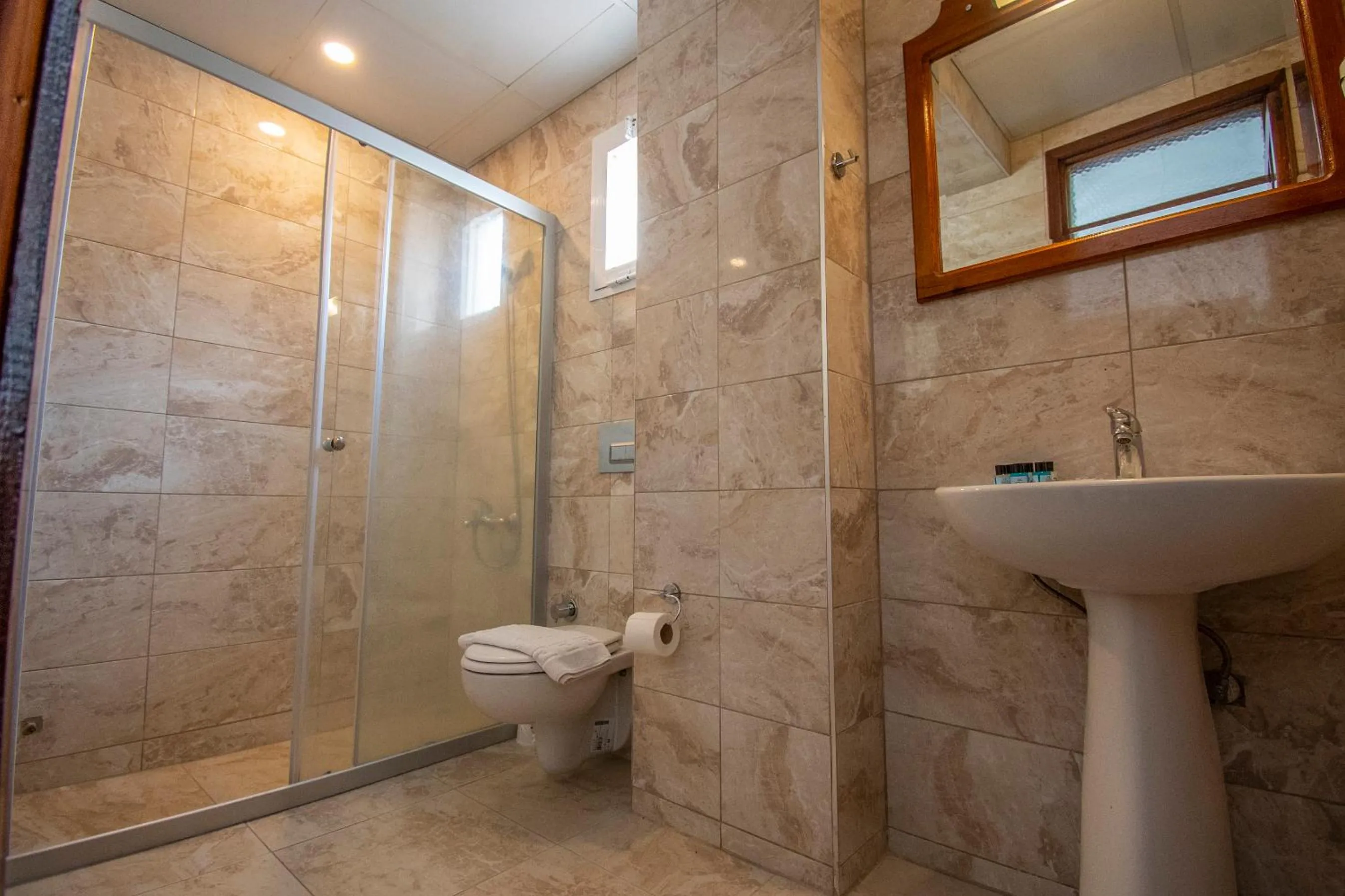 Shower in Sami Beach Hotel- All Inclusive