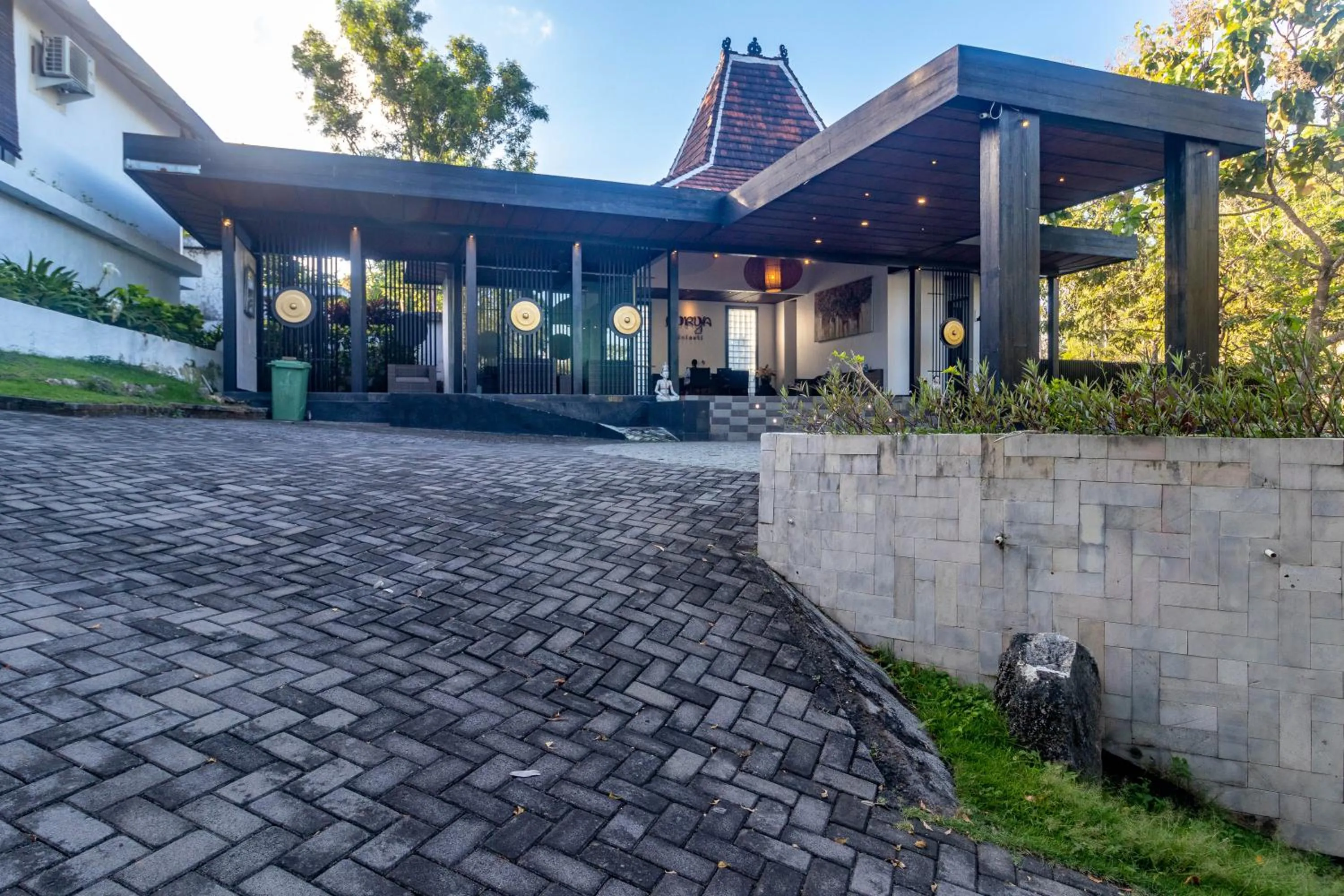 Facade/entrance in Surya Melasti Beach Villa