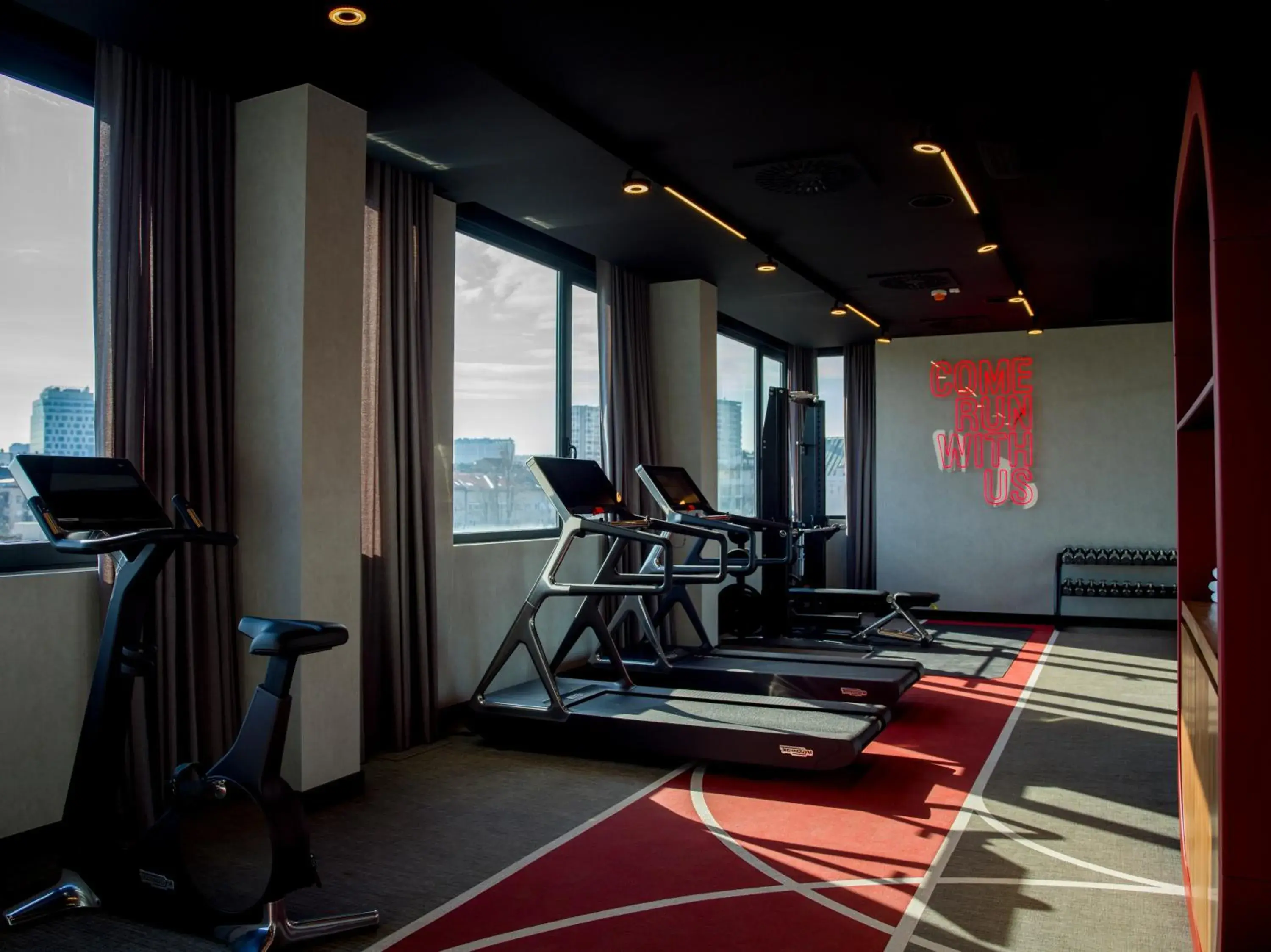 Fitness centre/facilities in Radisson RED Belgrade Fitness centre/facilities in Radisson RED Belgrade