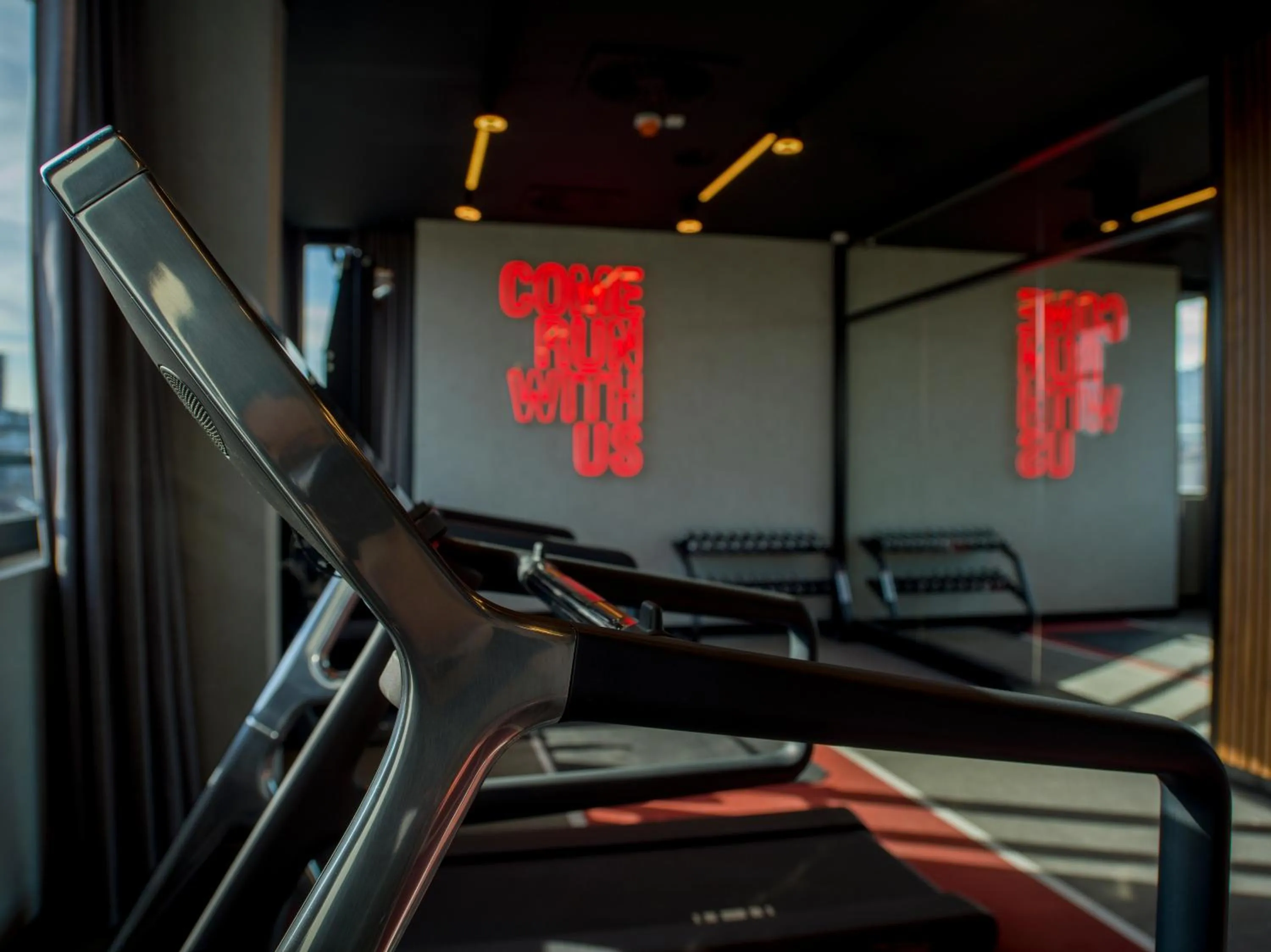 Fitness centre/facilities in Radisson RED Belgrade