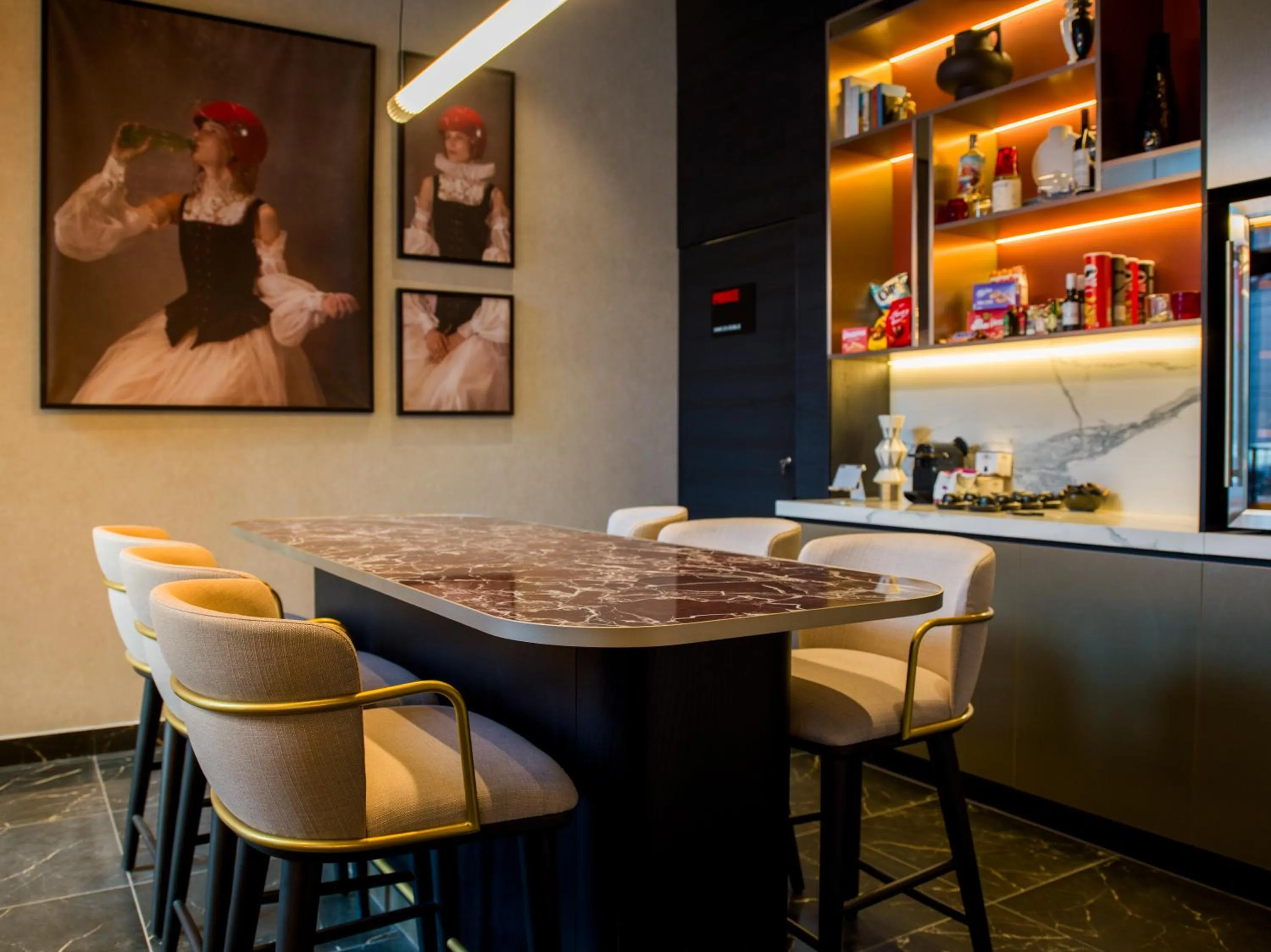 Lobby or reception in Radisson RED Belgrade