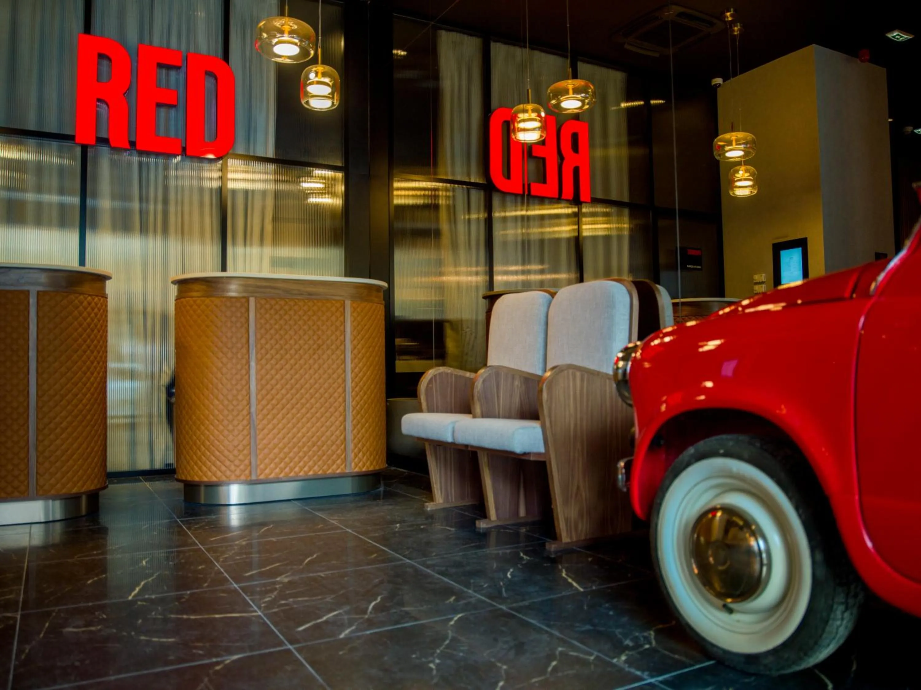 Lobby or reception in Radisson RED Belgrade