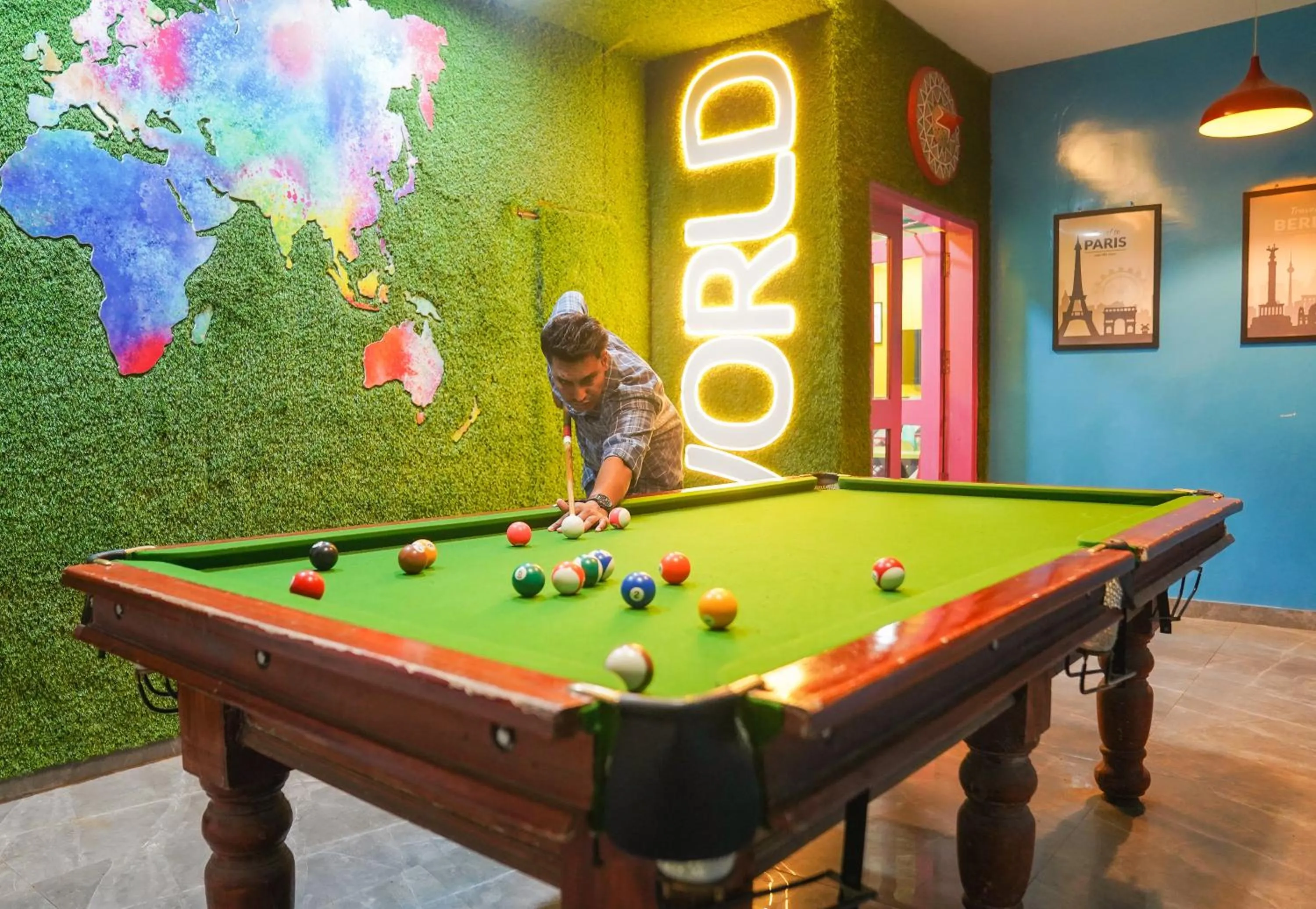 Billiard in Asian Suites IFFCO Metro Station Gurugram