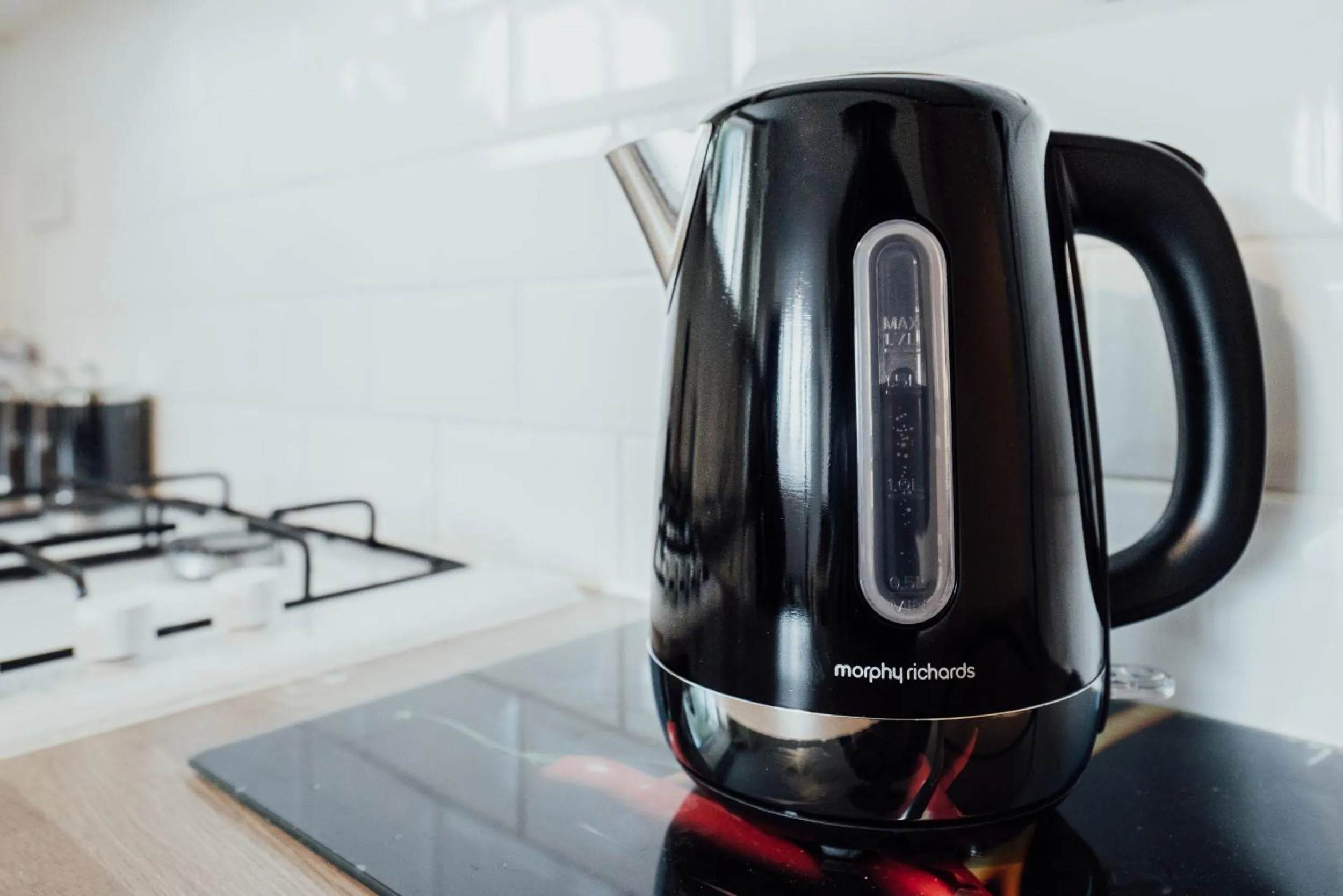 Kitchen or kitchenette in Bellengers Apartments