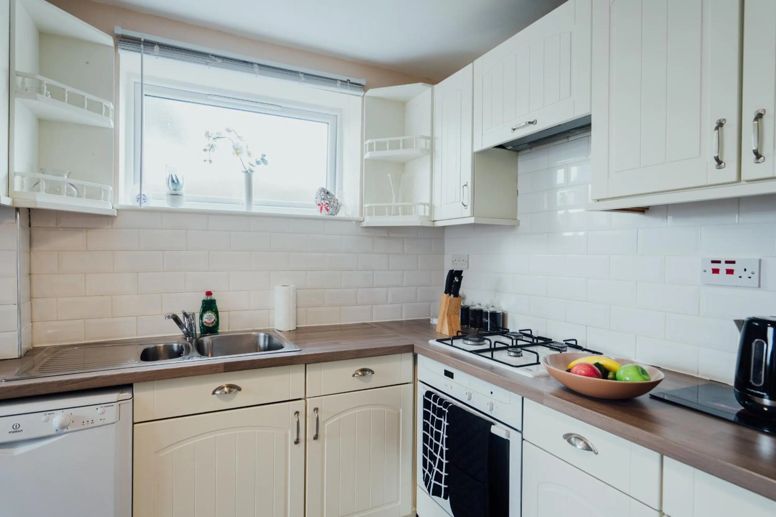 Kitchen or kitchenette in Bellengers Apartments