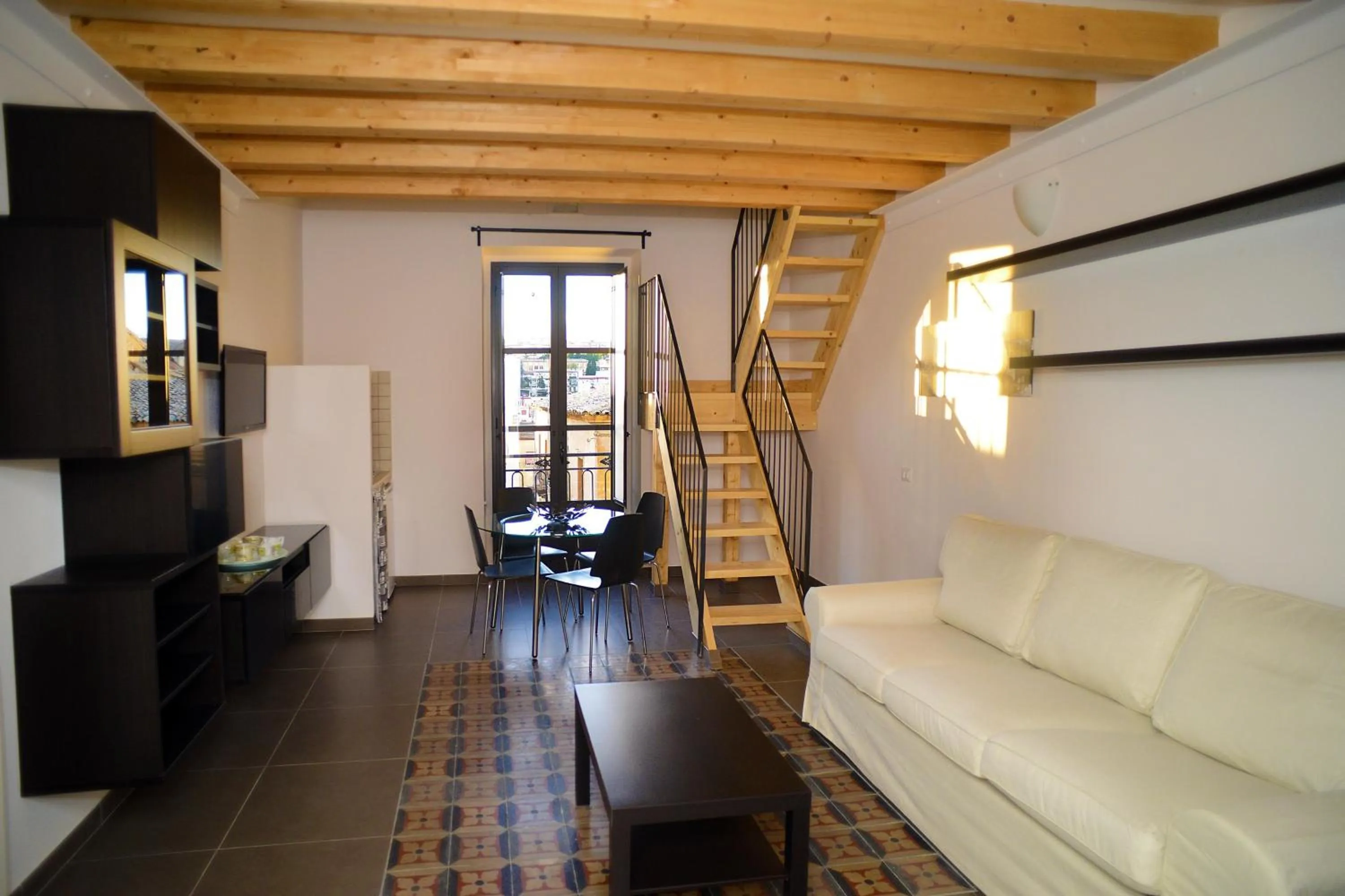 Living room in B&B Thule