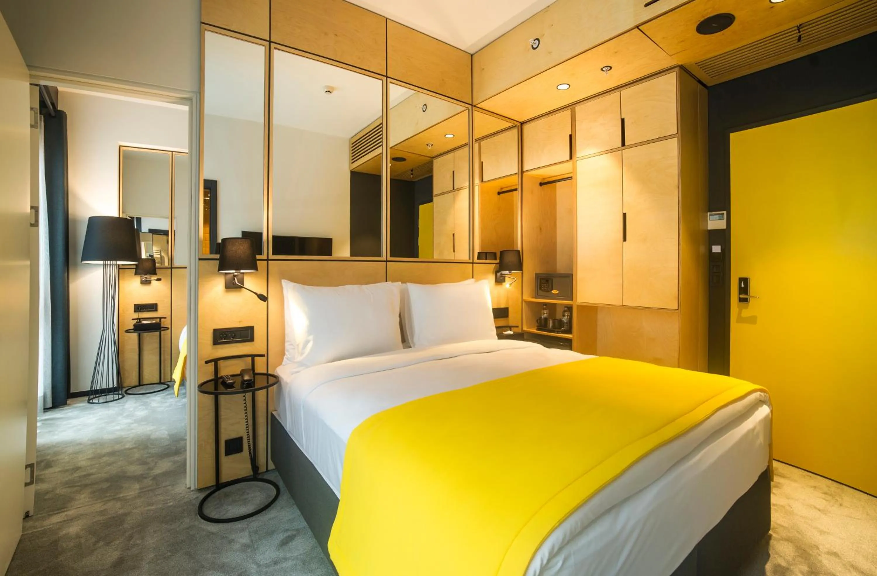 Bed in Trip Park Hotel