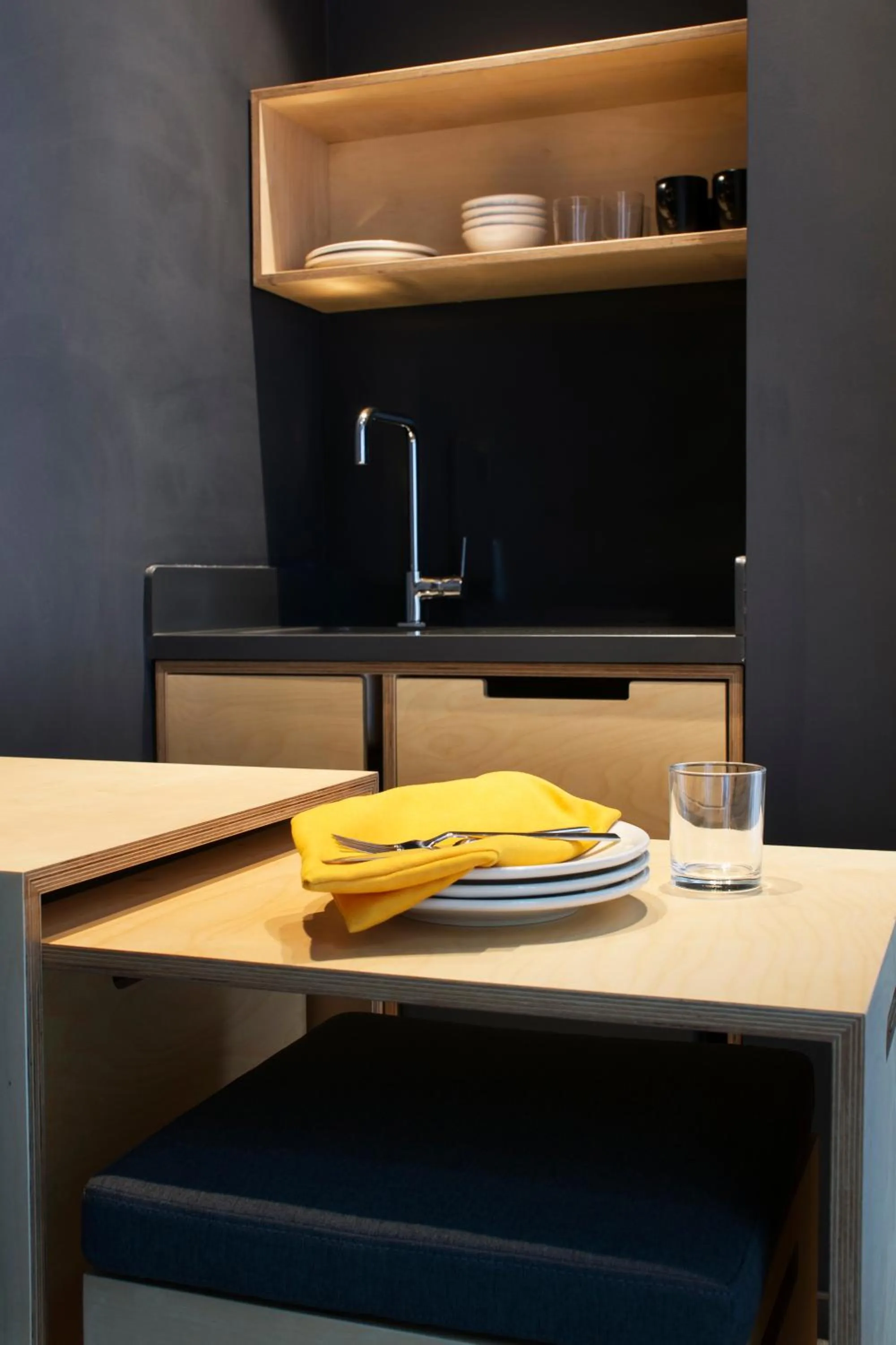 Kitchen or kitchenette in Trip Park Hotel