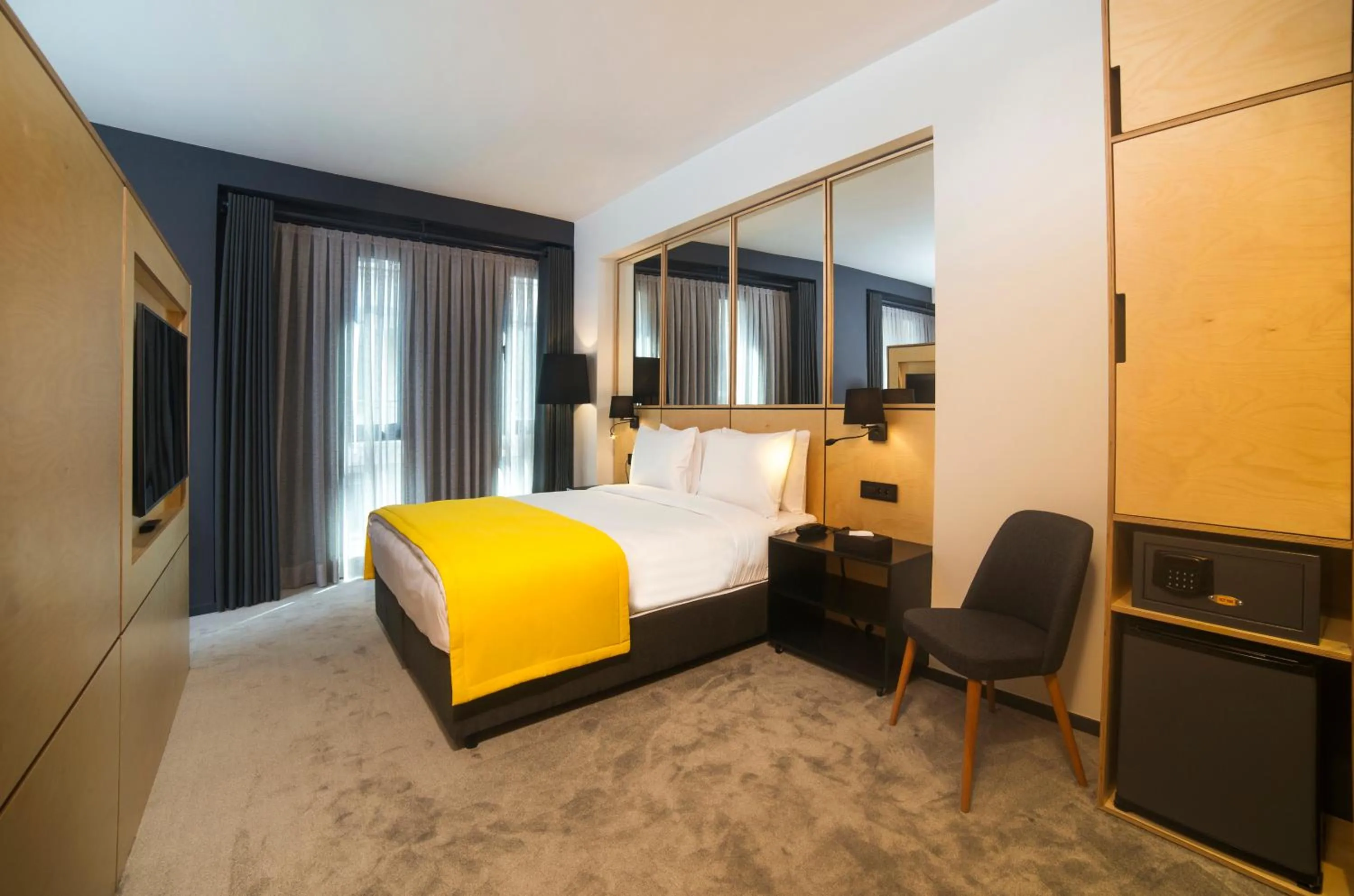 Bed in Trip Park Hotel