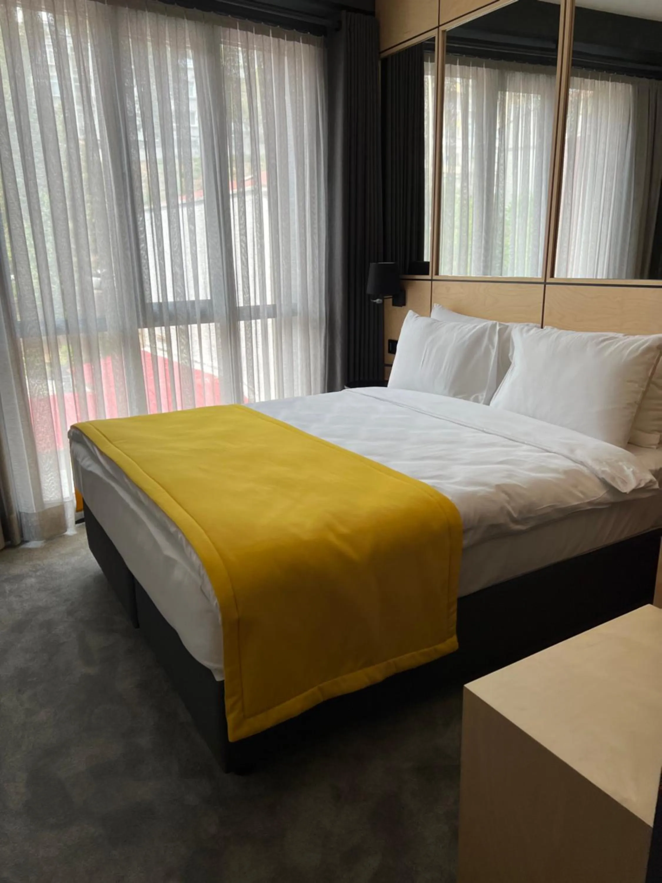 Bed in Trip Park Hotel